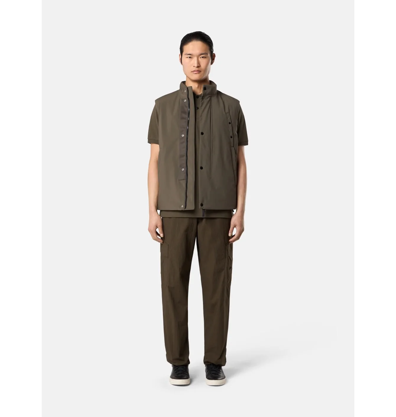 Жилетка чоловіча Stone Island Vest Olive K1S15G100001-S0A27V0054