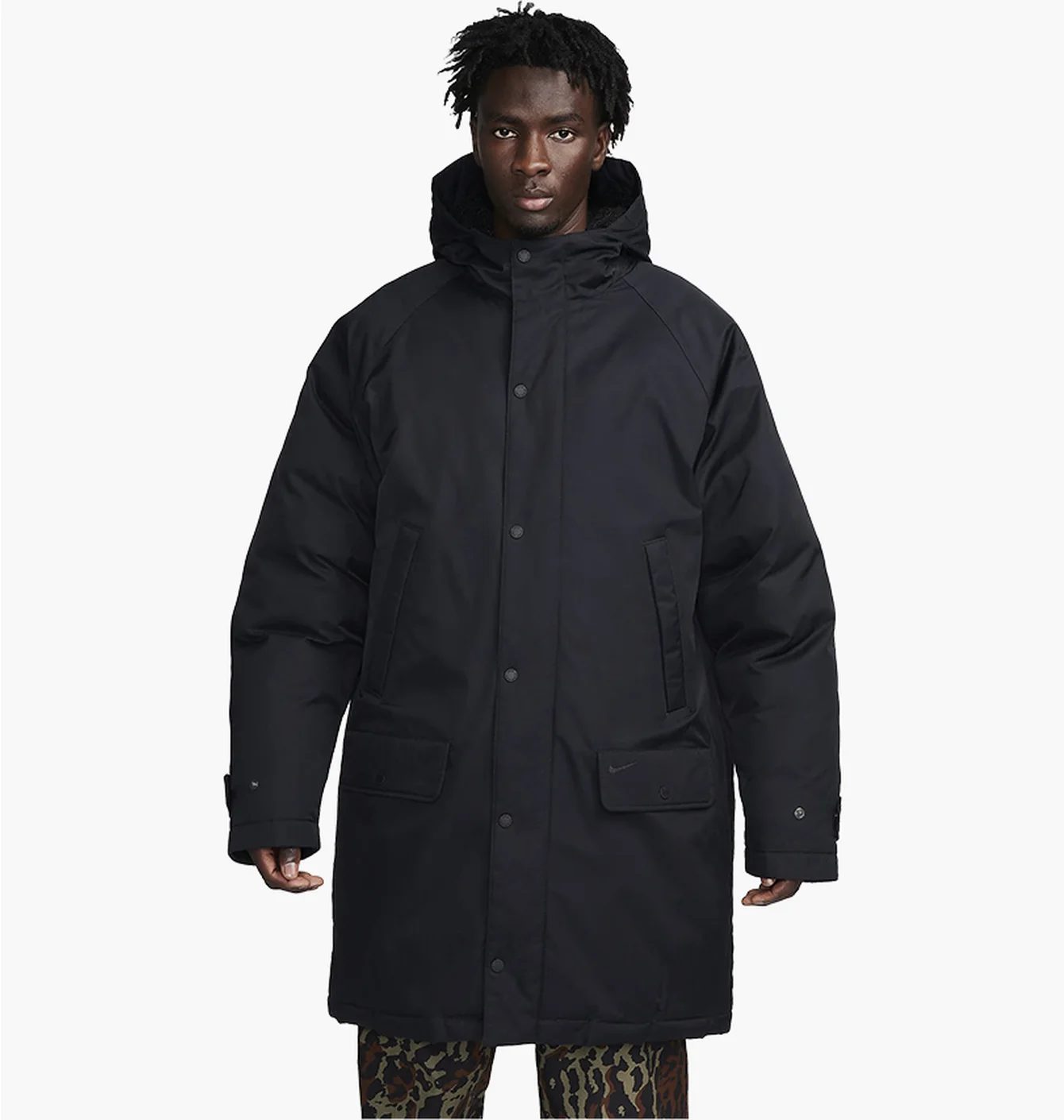 Парка чоловіча Nike Life Insulated Parka Black FB7587-010