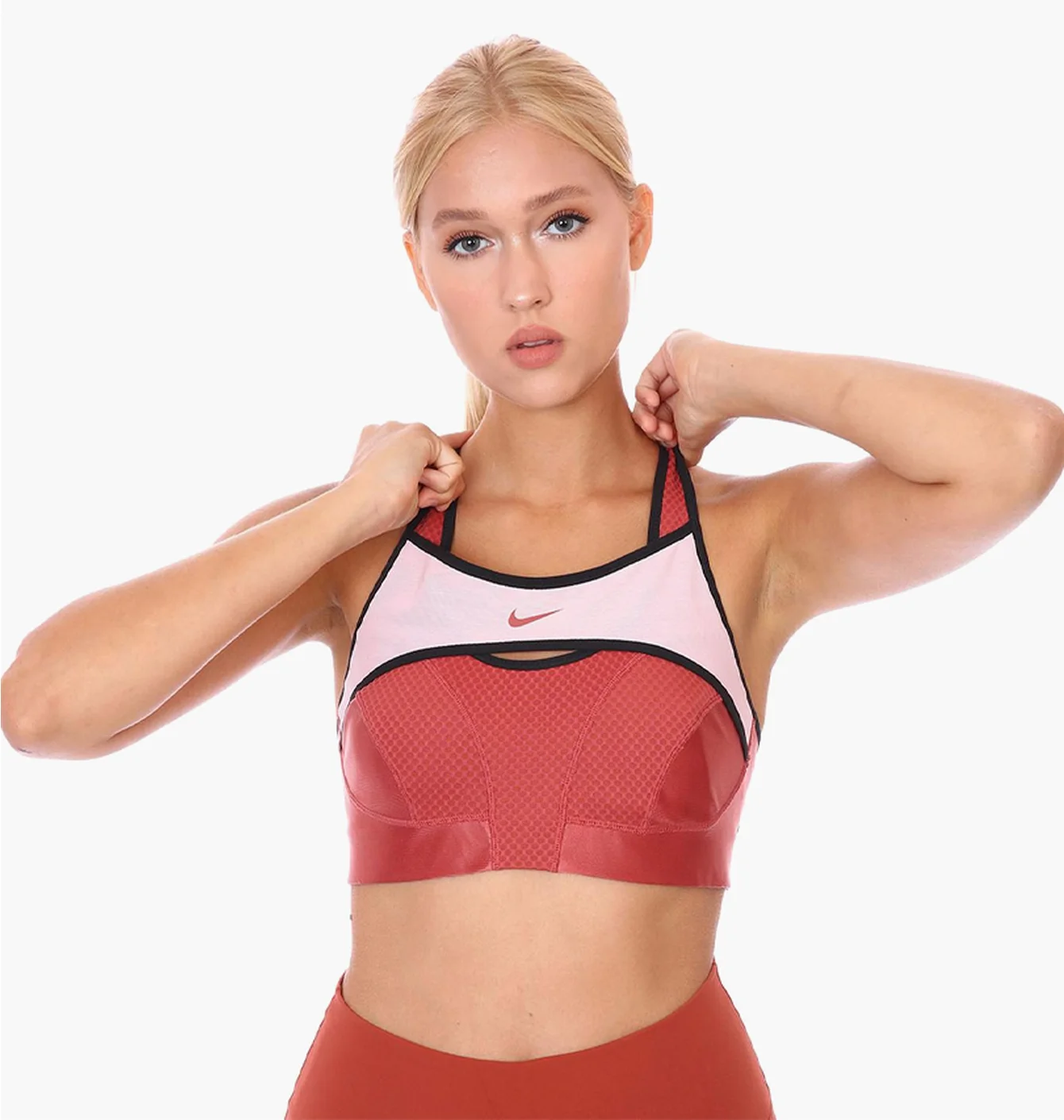 Топ жіночий Nike Alpha Ultrabreathe Red/White CZ4451-691