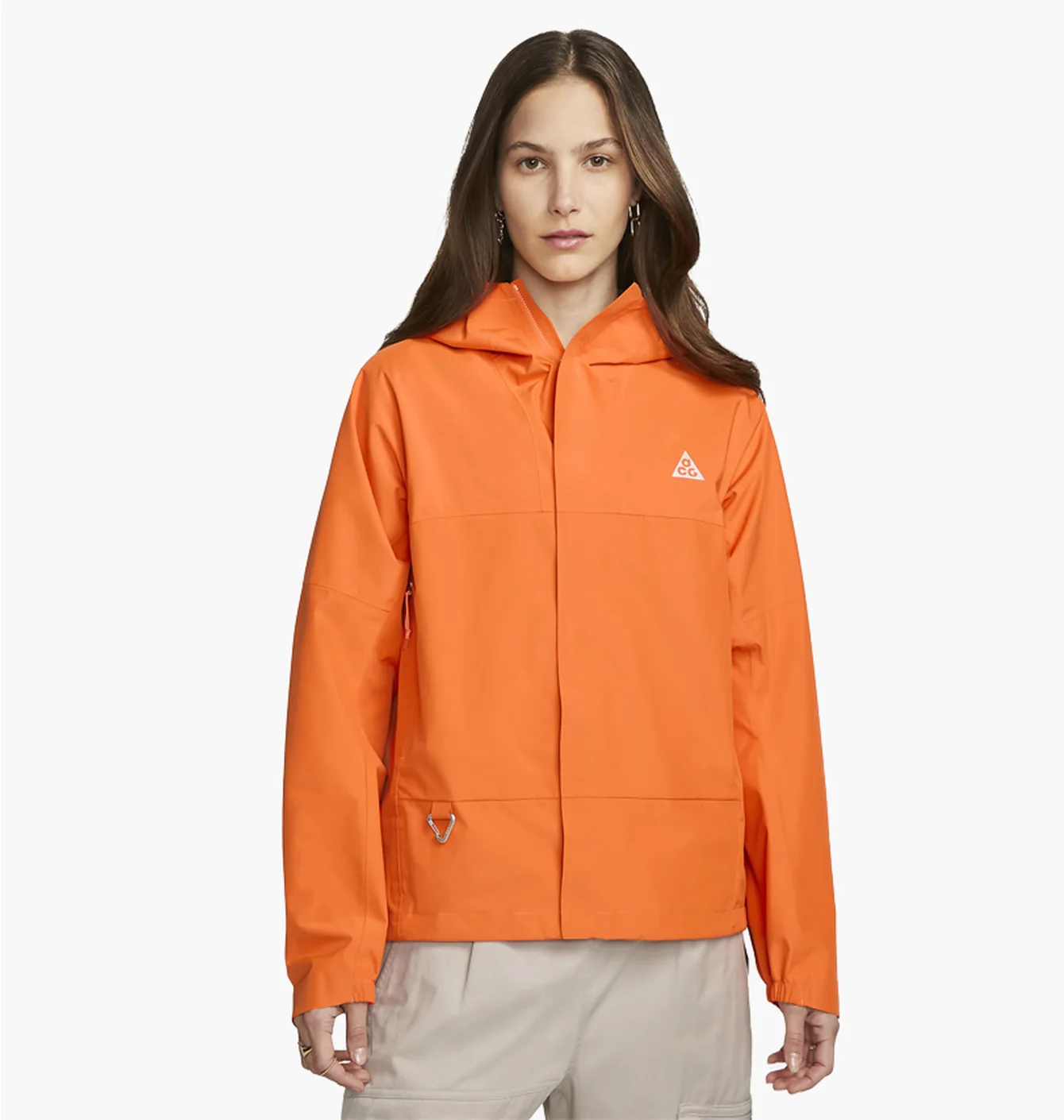 Куртка жіноча Nike Acg Storm-Fit Cascade Rains Full-Zip Jacket Orange DV9522-885