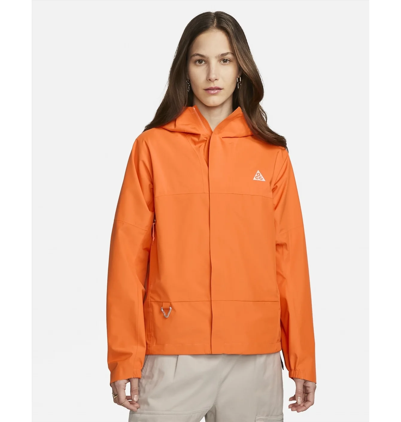 Куртка жіноча Nike Acg Storm-Fit Cascade Rains Full-Zip Jacket Orange DV9522-885