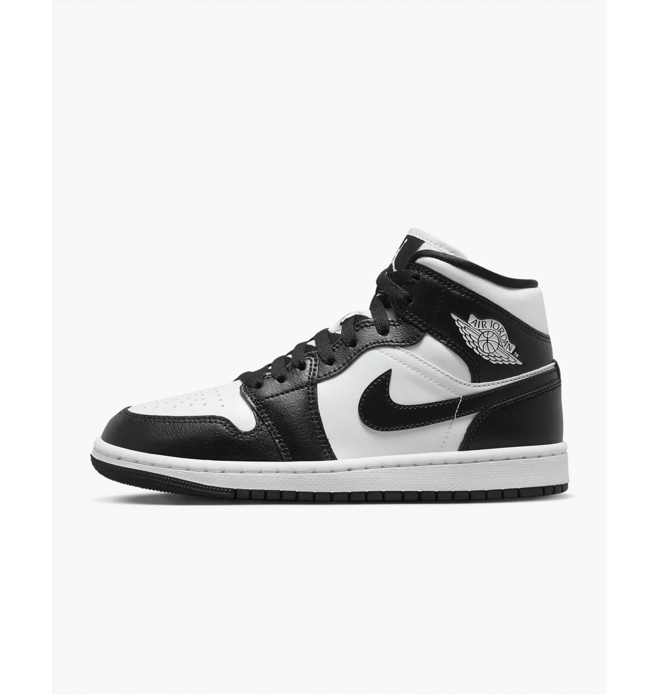 Кросівки жіночі Air Jordan Air 1 Mid Shoes White/Black DV0991-101