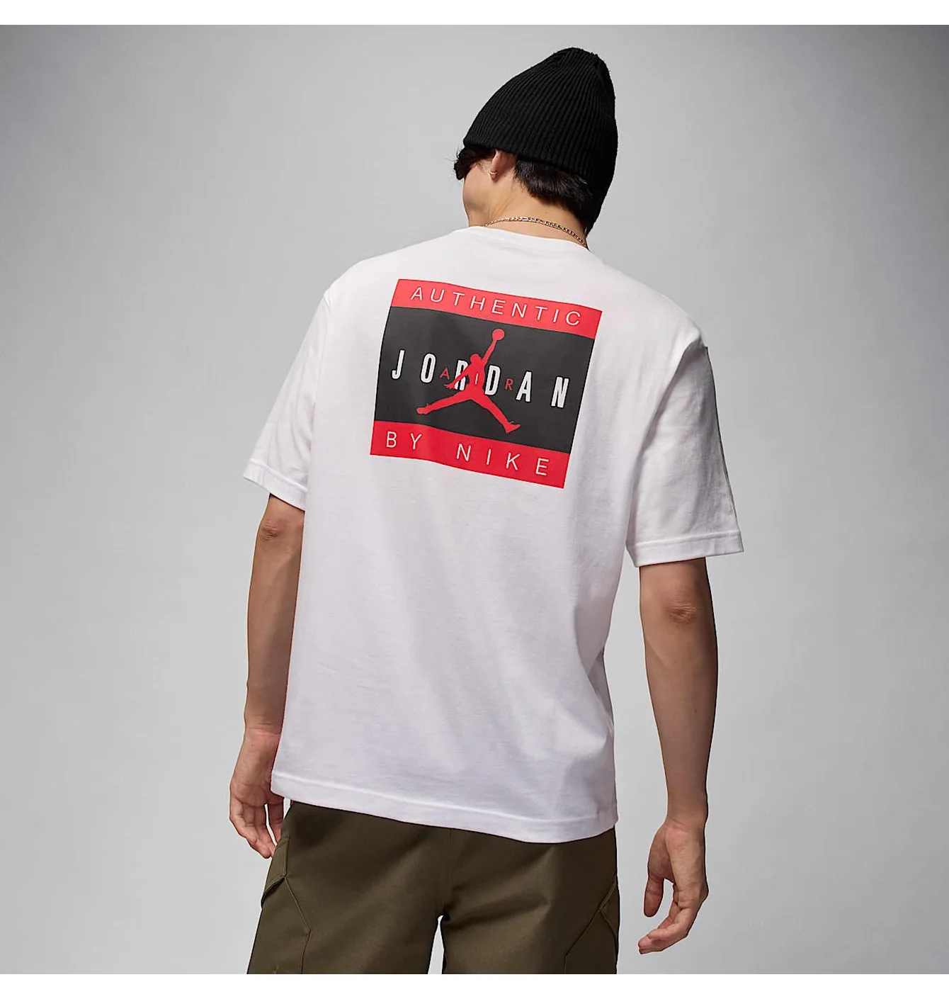 Футболка чоловіча Air Jordan Ss Crew Hombre White IF5619-100