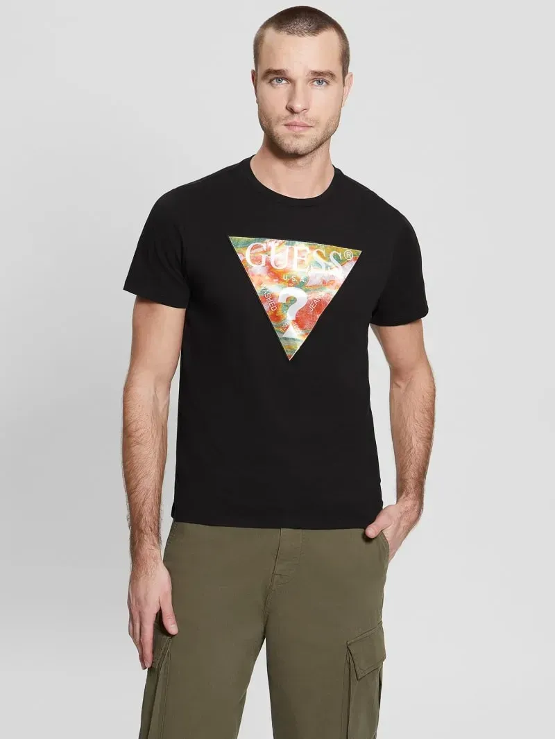 Футболка чоловіча Guess Eco Abstract Triangle Logo Tee (M3GI57K9RM1)