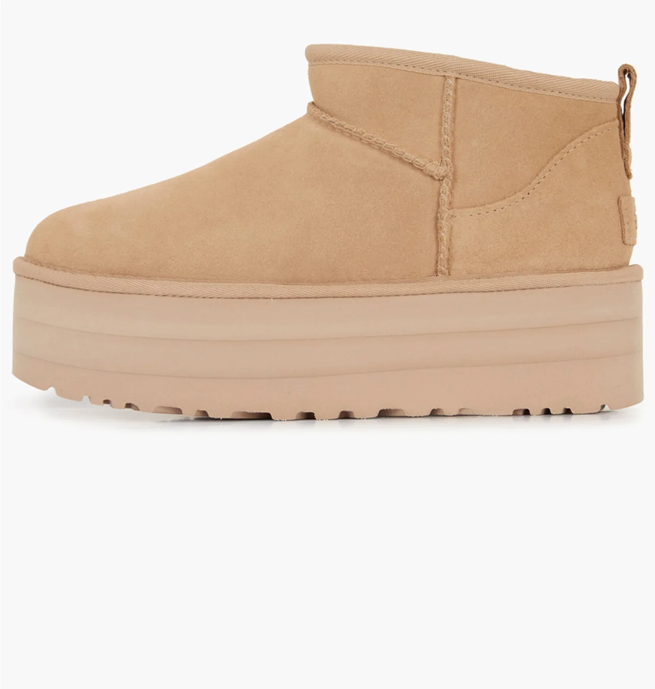 Уггі жіночі UGG Classic Ultra Mini Platform Beige 1135092-DRI