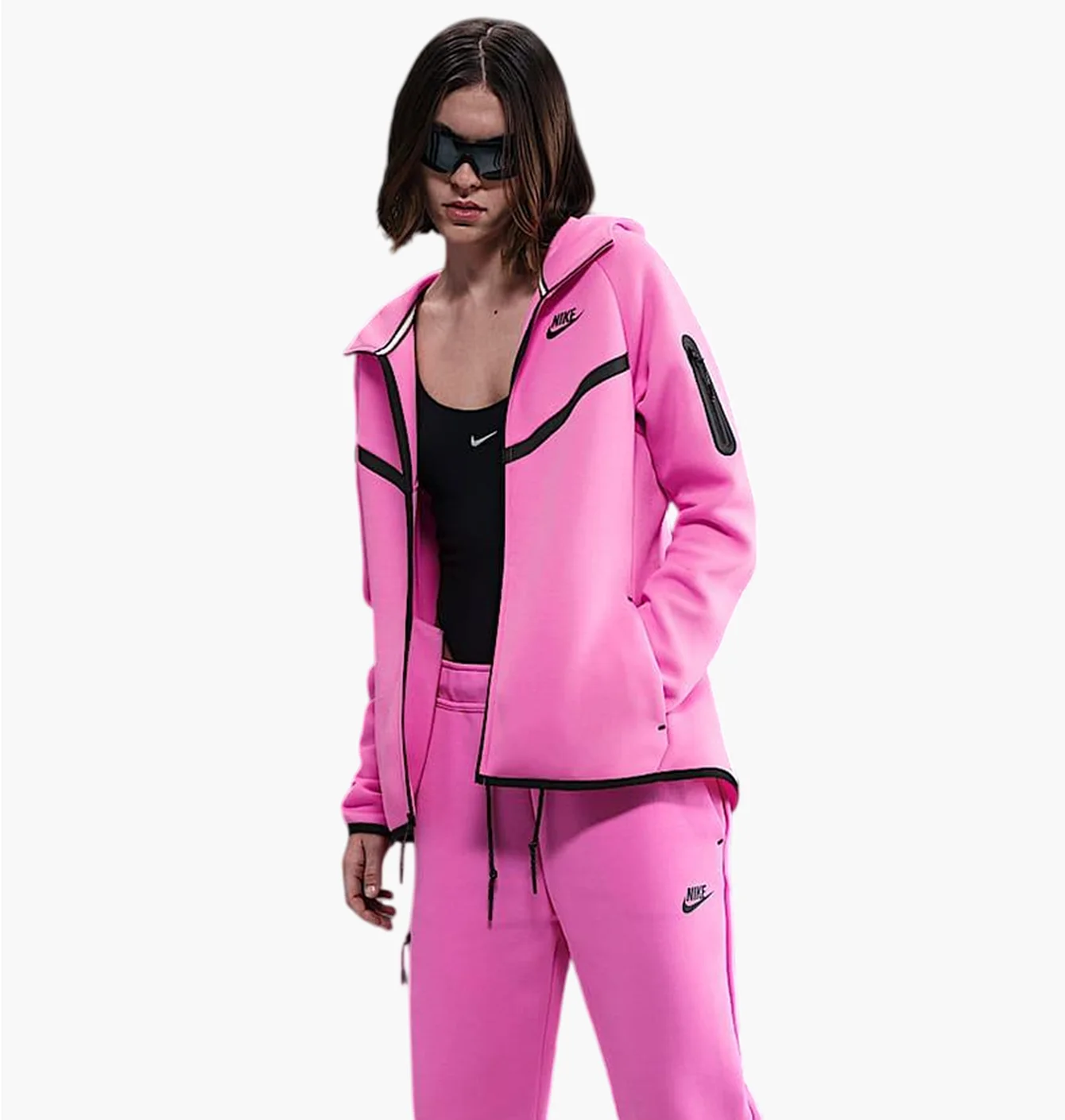 Толстовка жіноча Nike Tech Fleece Pink HV6747-675