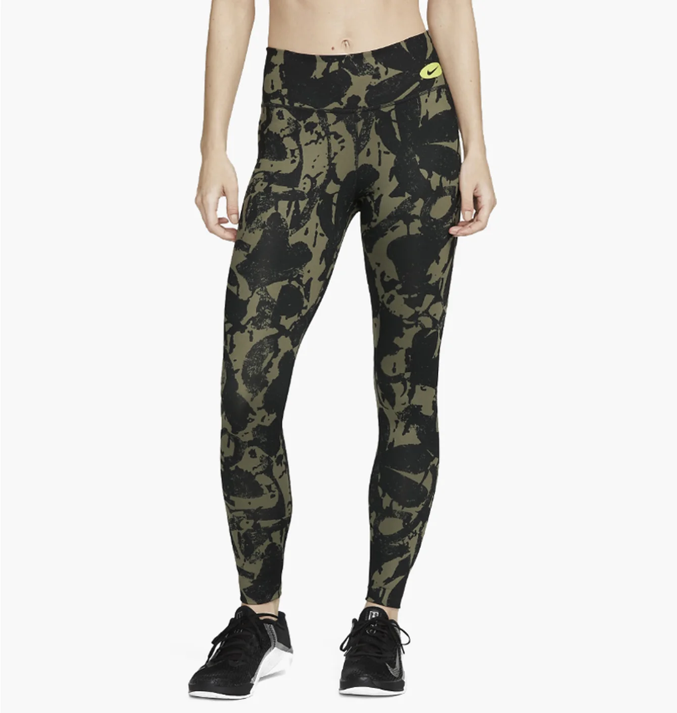 Легінси жіночі Nike One Luxe Icon Clash Green Dm7623-010