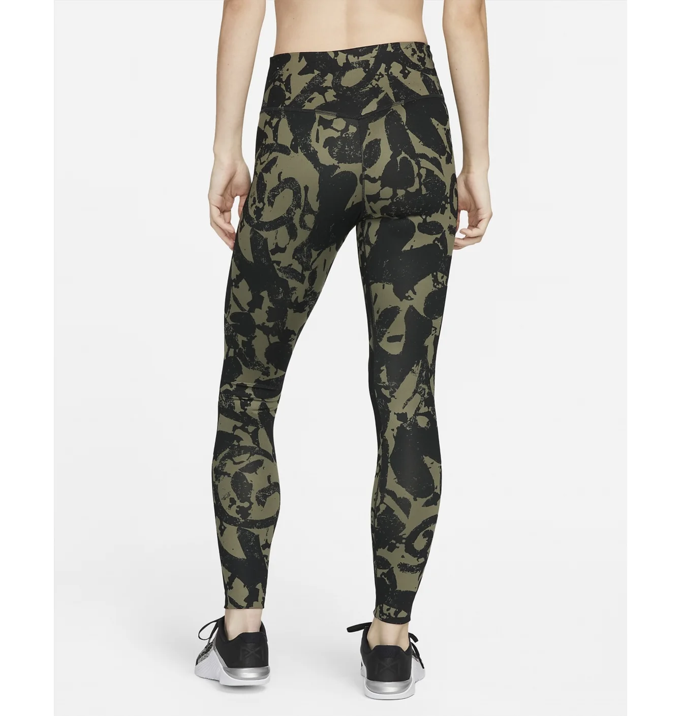 Легінси жіночі Nike One Luxe Icon Clash Green Dm7623-010