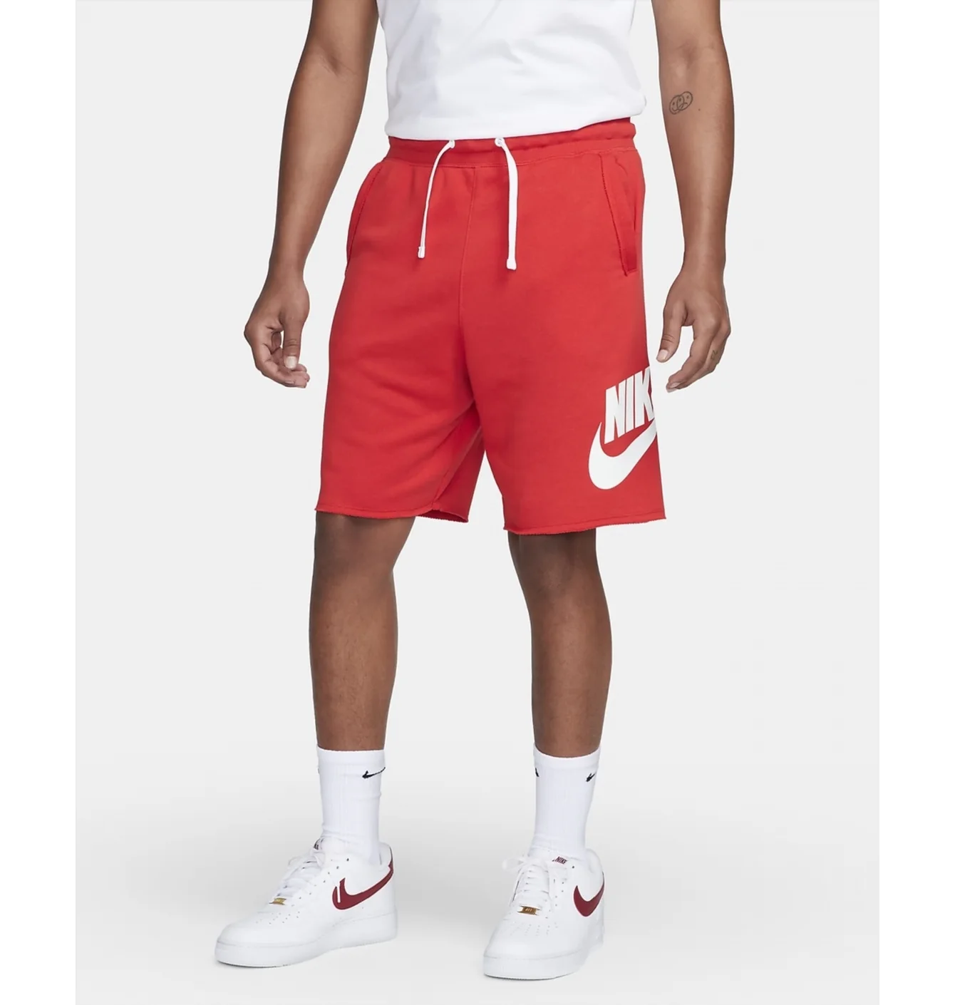 Шорти чоловічі Nike Club Alumni Hbr Ft Orange DX0502-657