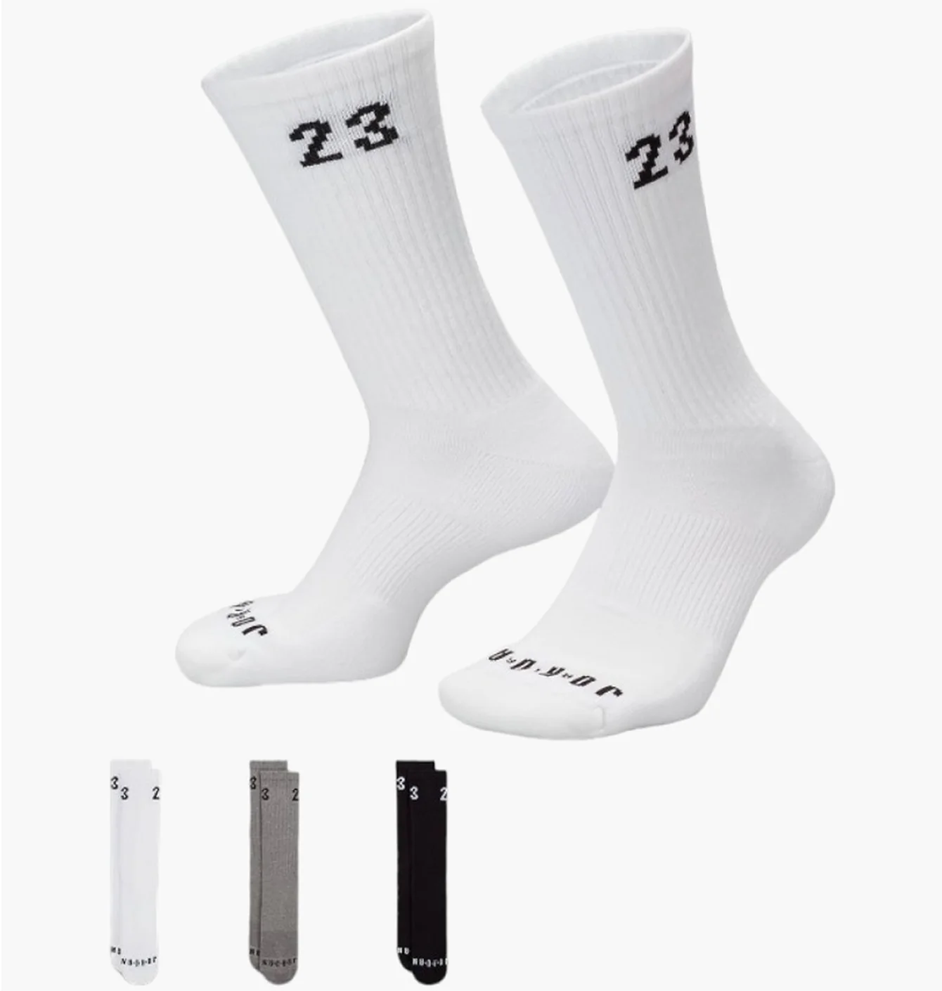 Шкарпетки унісекс Air Jordan Essentials Crew Socks White (3 пари) DA5718-911