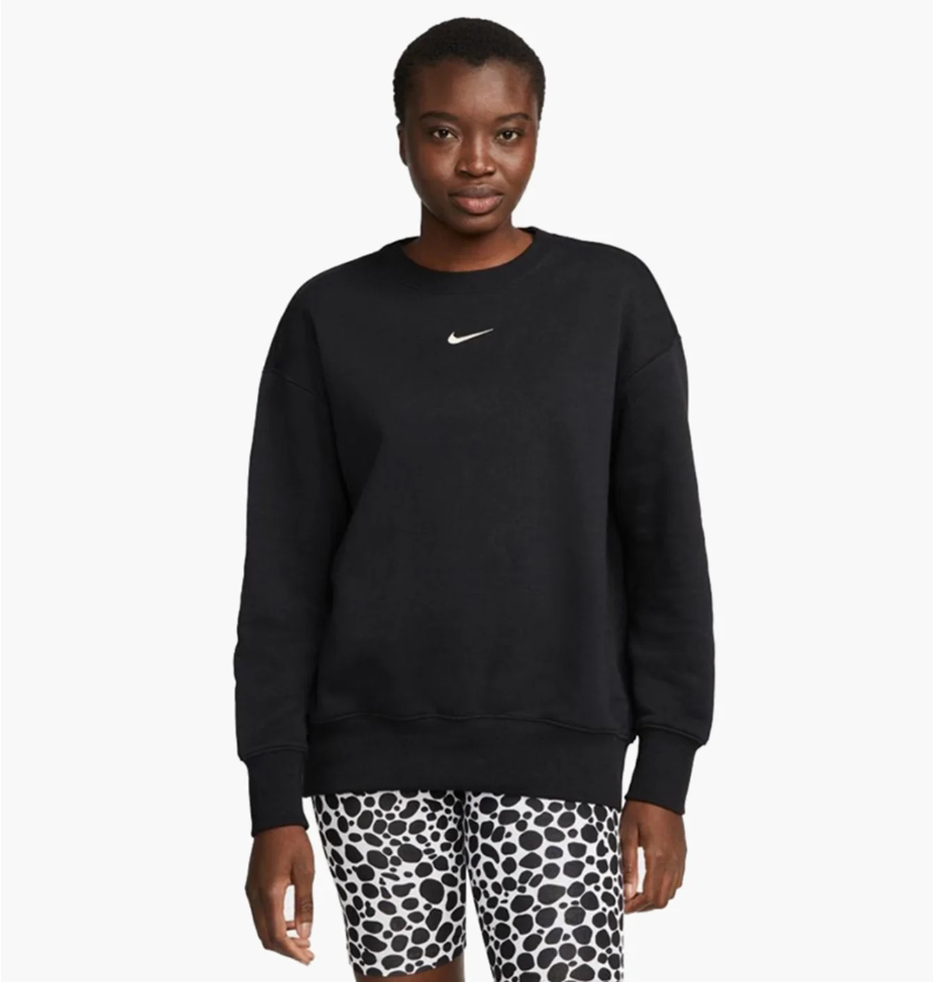 Світшот жіночий Nike Oversized Crewneck Sweatshirt Black Dq5733-010
