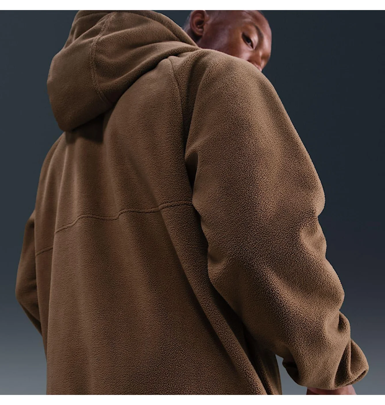 Худі чоловіче Nike Club Winter Brown HV1439-235