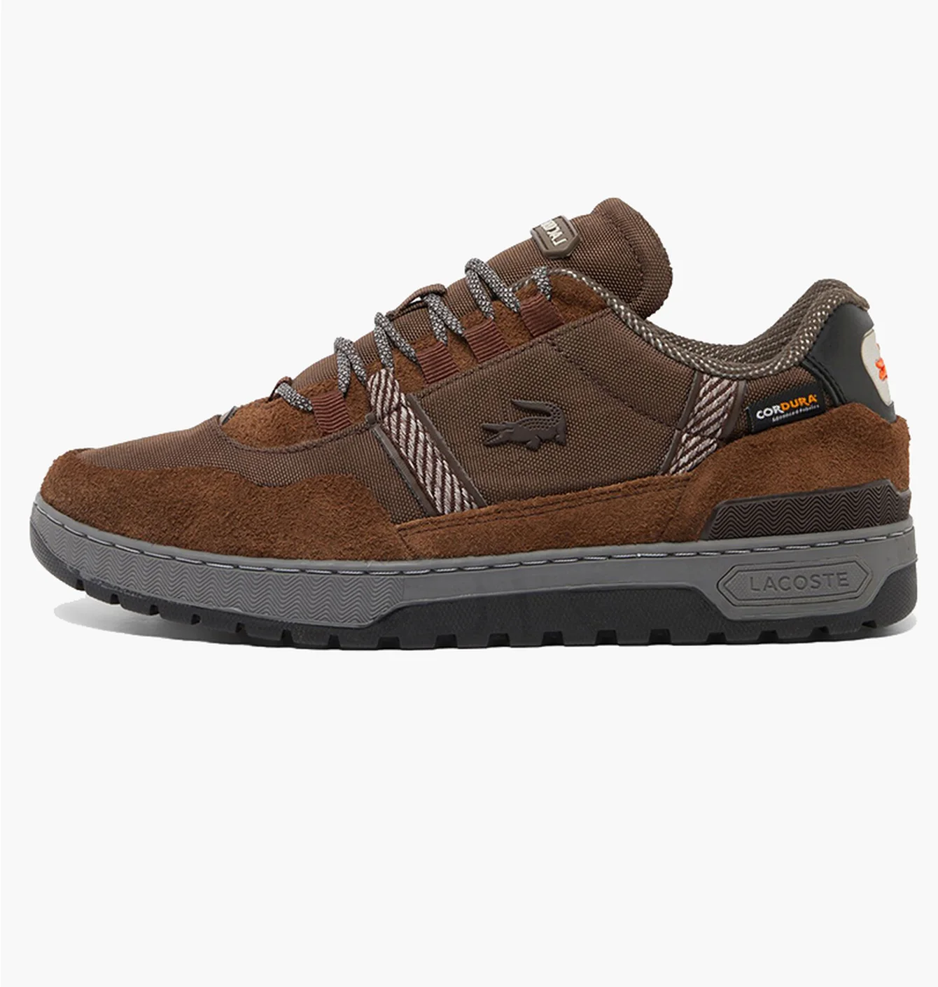 Кросівки чоловічі Lacoste T-Clip Winter Brown 748SMA00377B8