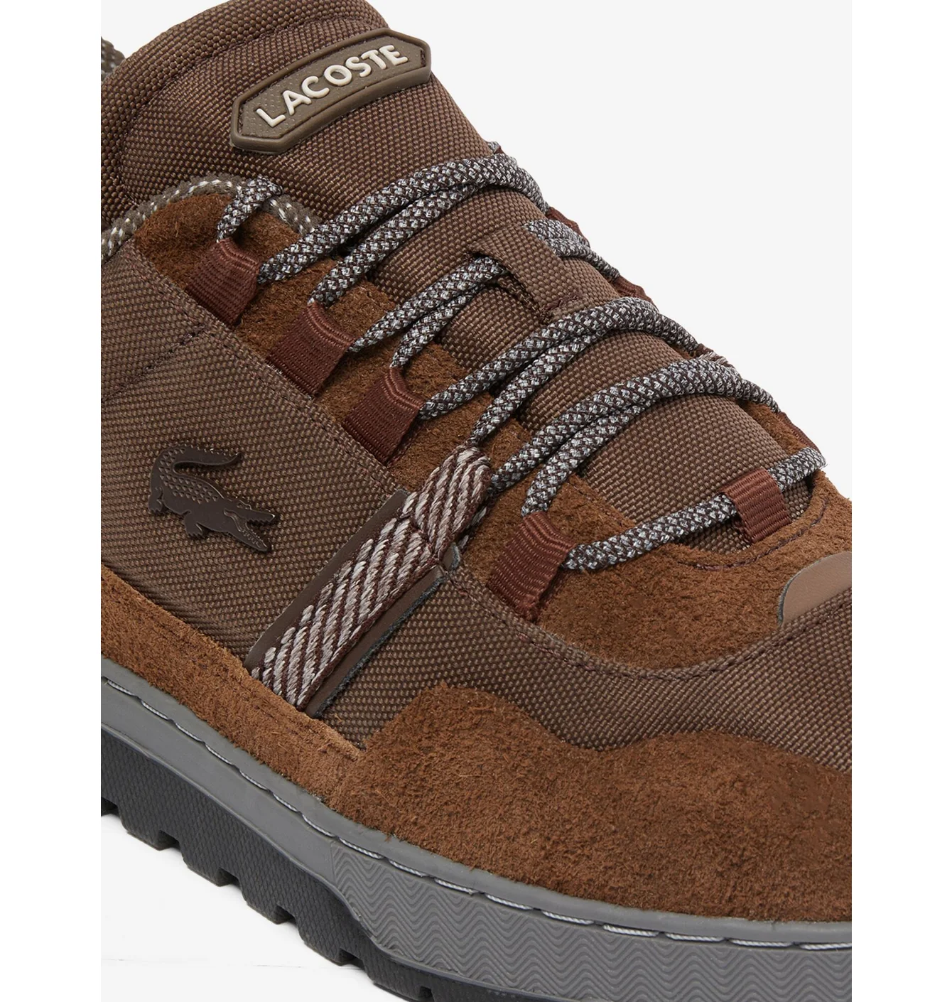 Кросівки чоловічі Lacoste T-Clip Winter Brown 748SMA00377B8