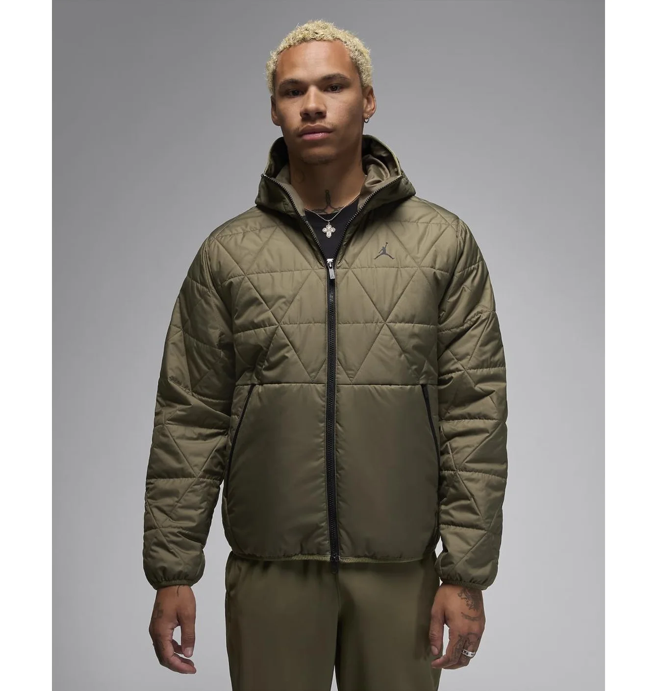 Куртка чоловіча Air Jordan Therma-Fit Sport Olive FZ3162-222