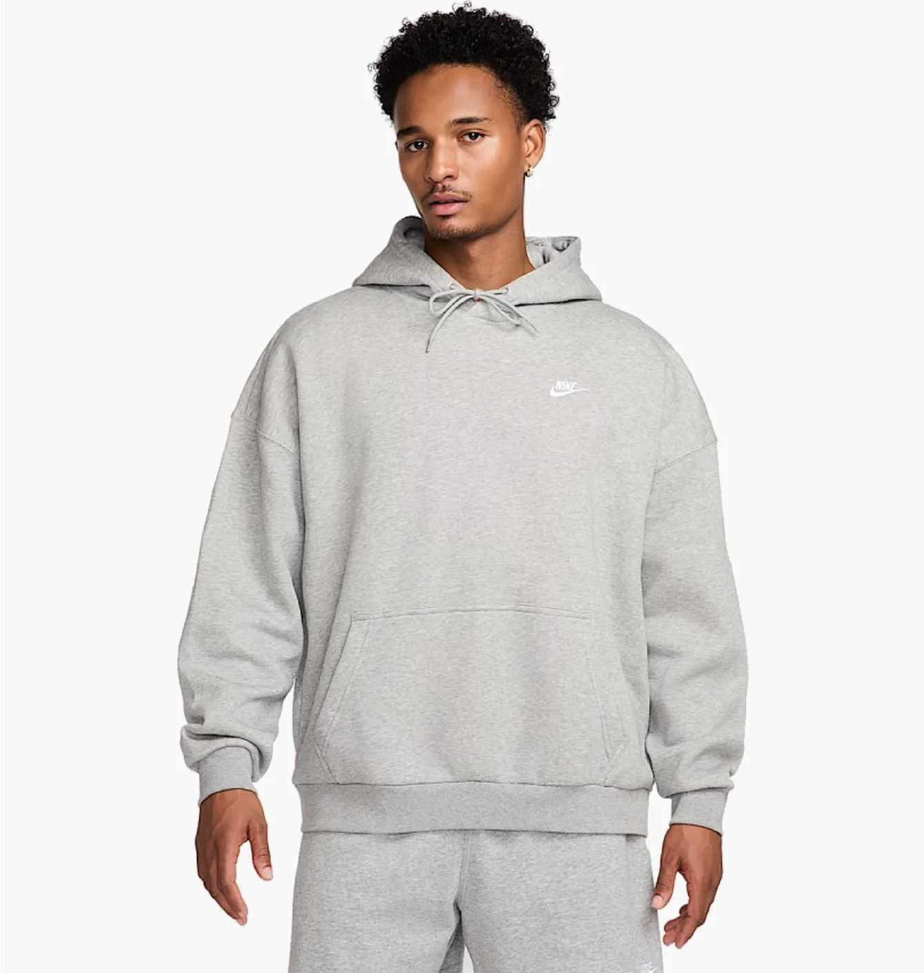Худі чоловіче Nike Sportswear Club Grey IB6484-063