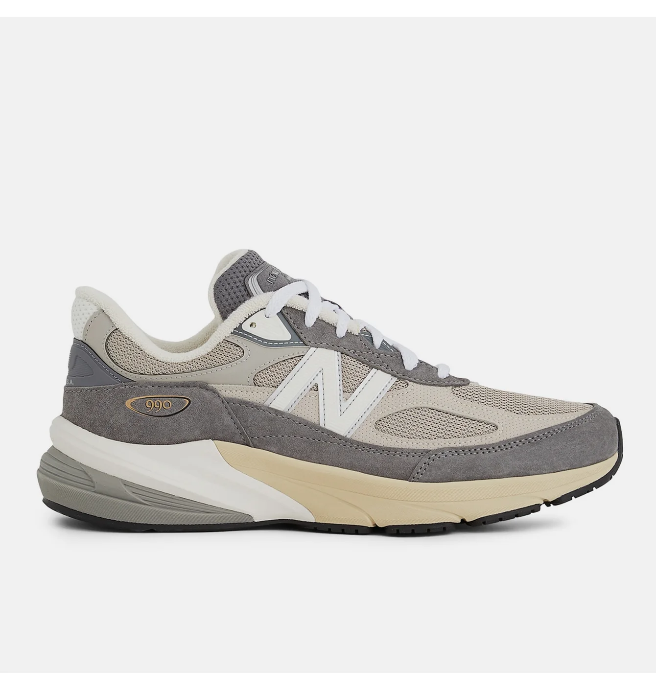 Кросівки унісекс New Balance 990V6 Grey/Beige U990G6