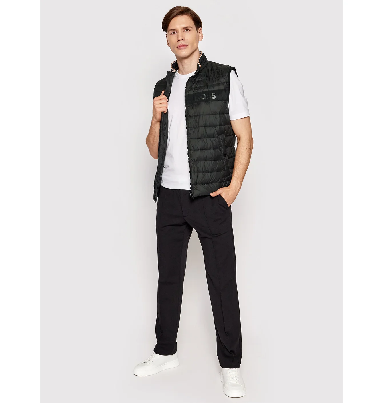 Жилетка чоловіча Hugo Boss Darolan Black 50464300-BL
