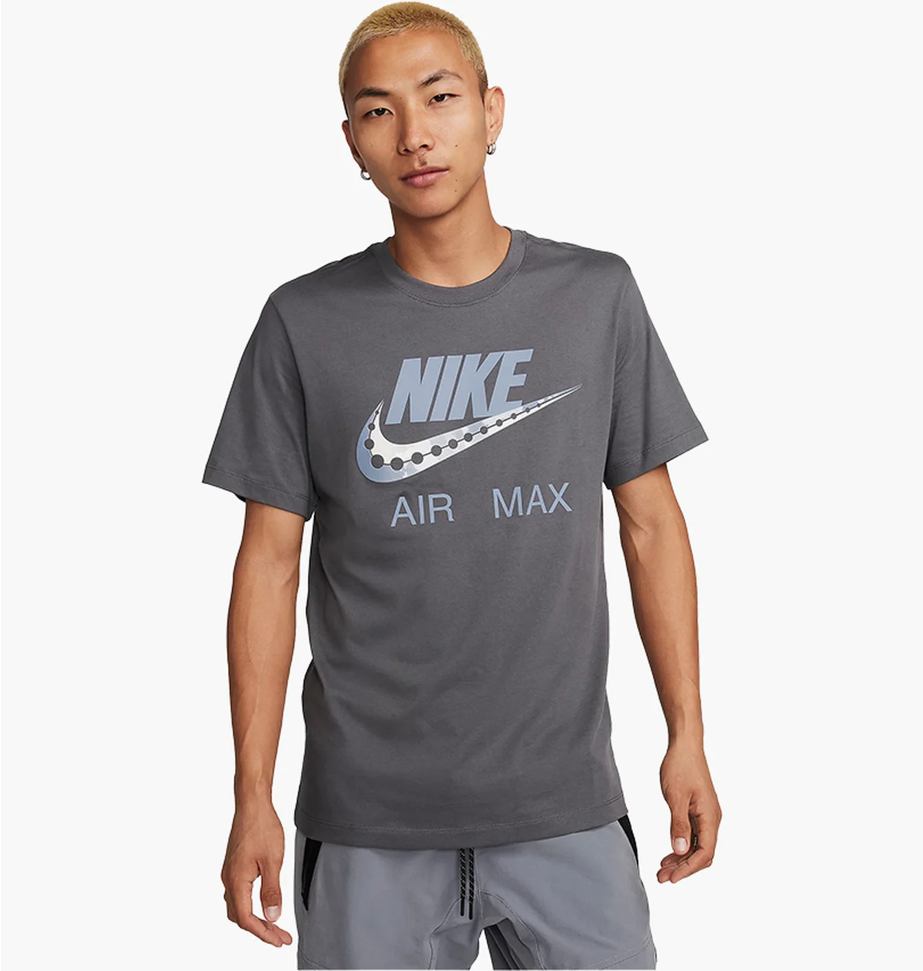 Футболка чоловіча Nike T-Shirt Sportswear Grey FQ3754-068
