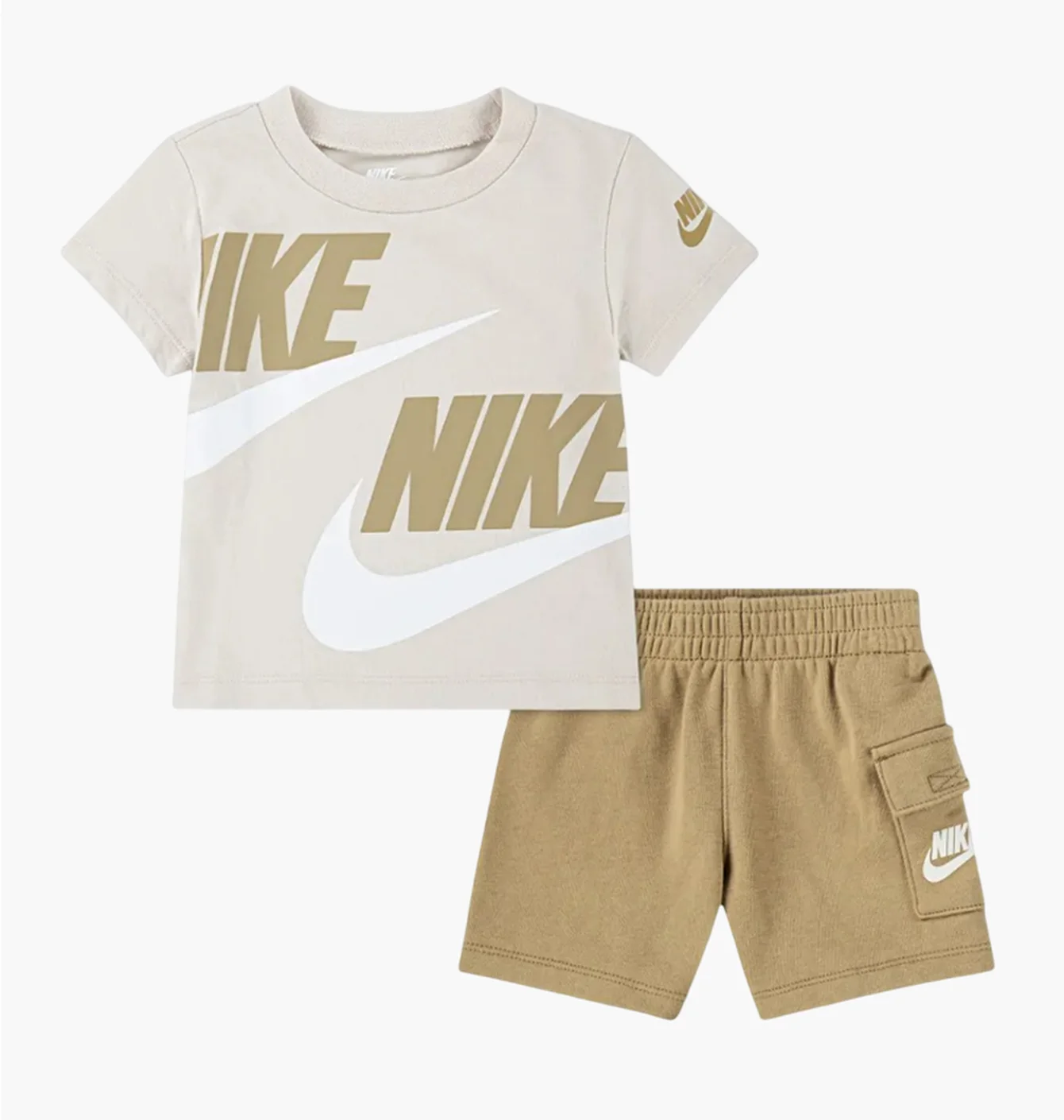 Спортивний костюм дитячий Nike Track Beige/Grey 86J213-X3E