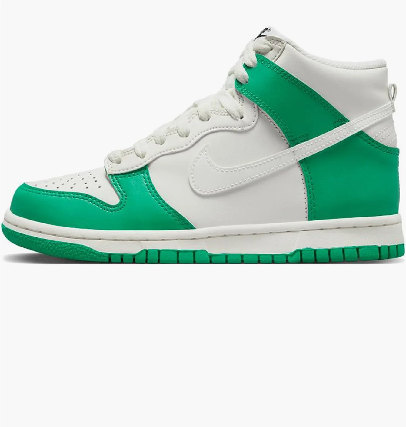 Кросівки дитячі Nike Dunk High Phantom Stadium White/Green DB2179-002