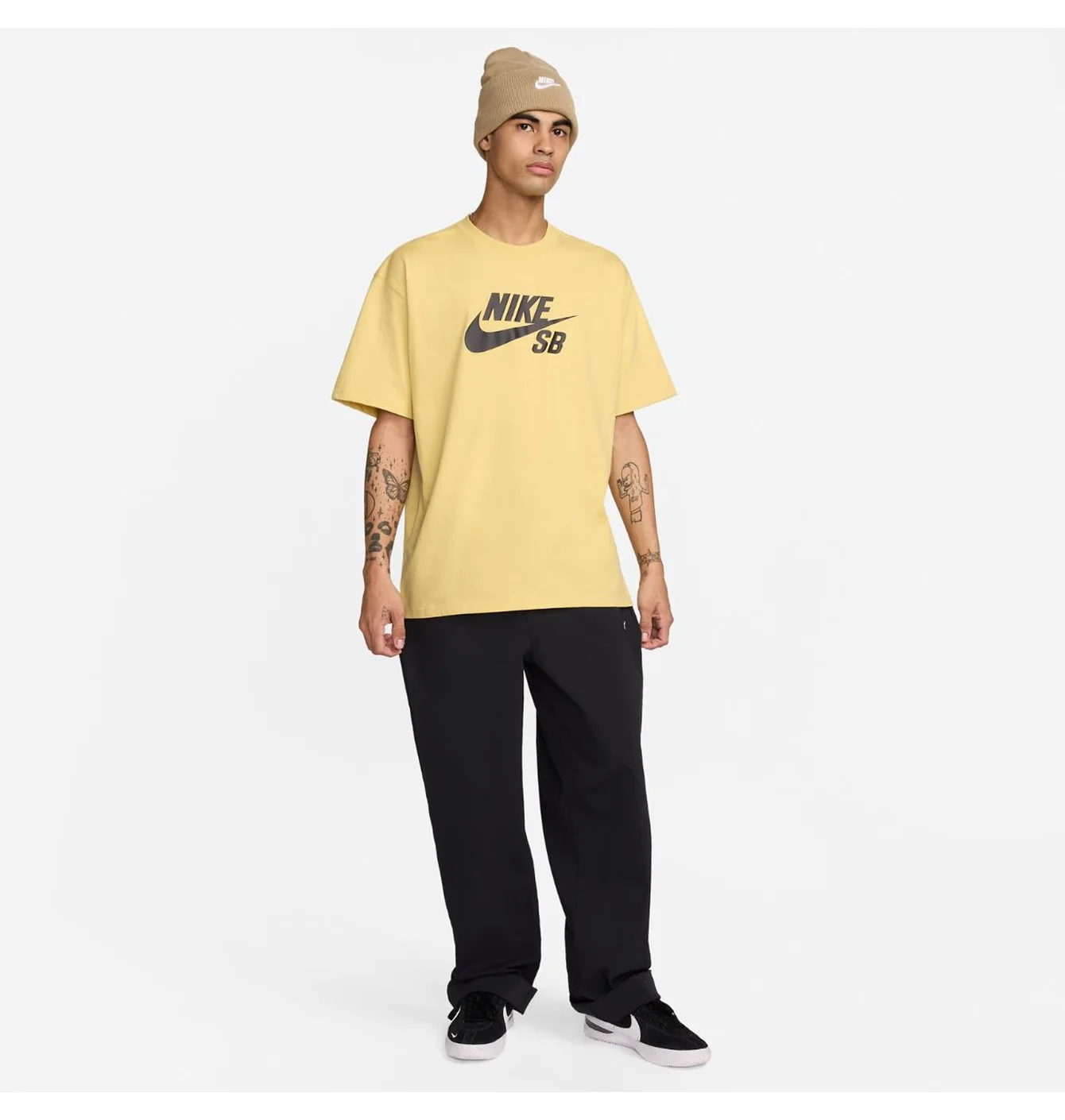 Футболка чоловіча Nike Msb Tee Logo Hbr Yellow CV7539-700