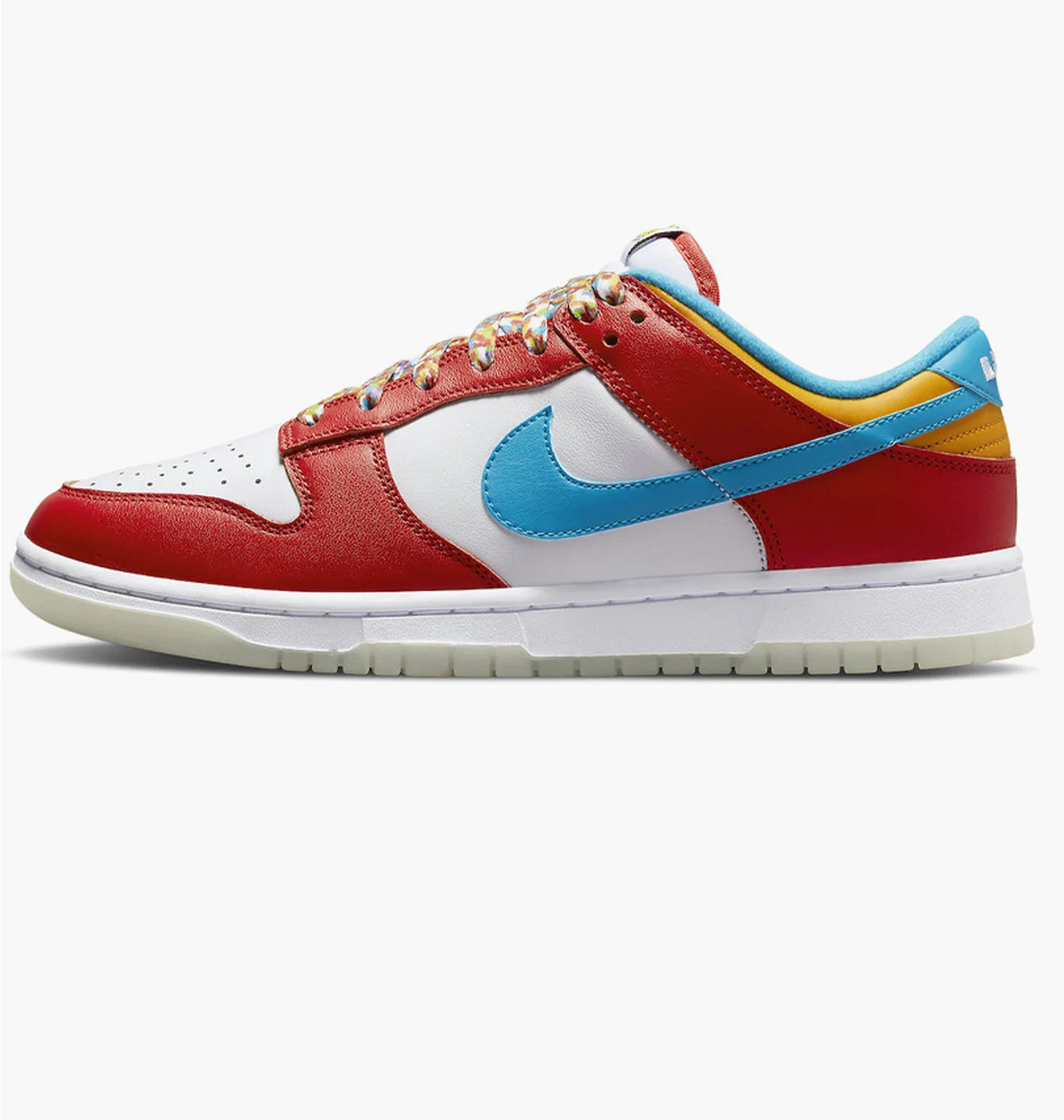 Кросівки чоловічі Nike Dunk Low Qs Lebron James Fruity Pebbles Red Dh8009-600