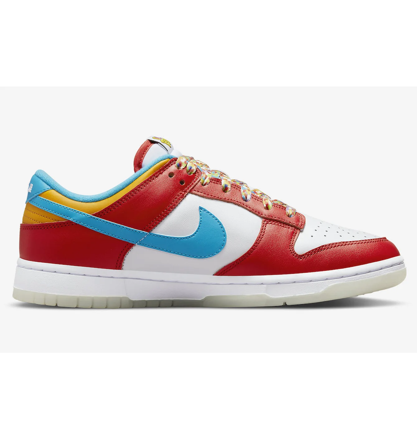 Кросівки чоловічі Nike Dunk Low Qs Lebron James Fruity Pebbles Red Dh8009-600