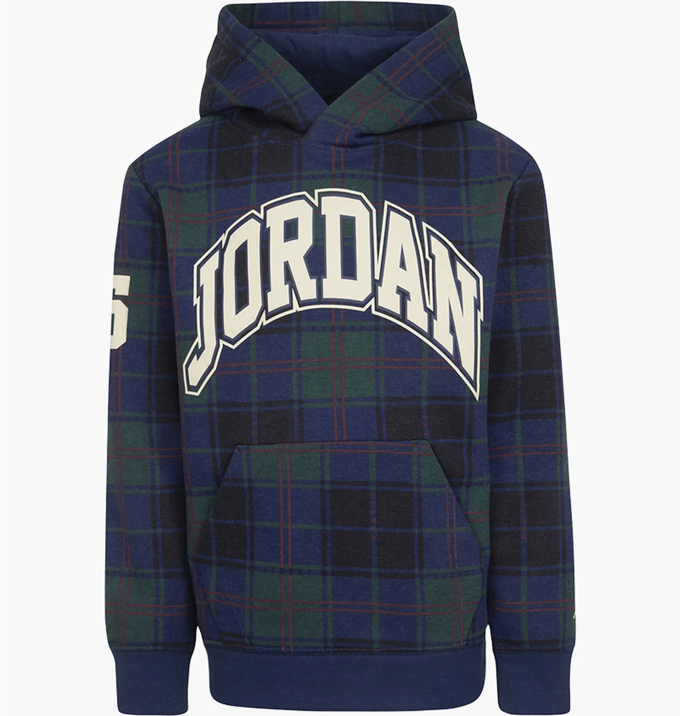 Худі дитяче Air Jordan Brooklyn Fleece Plaid Hoodie Multi 85B920-695