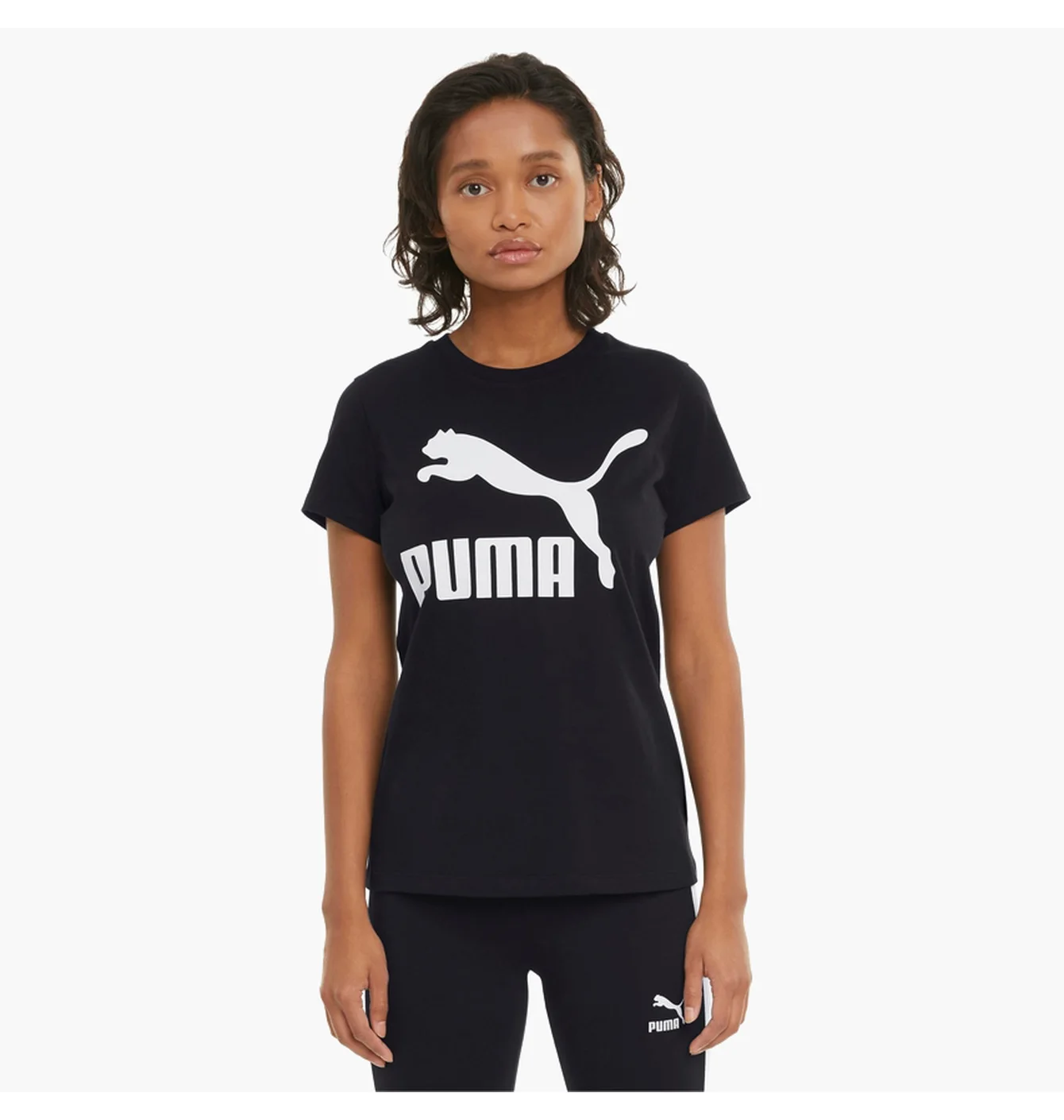Футболка жіноча Puma T-Shirt Classics Logo Black 530076-01
