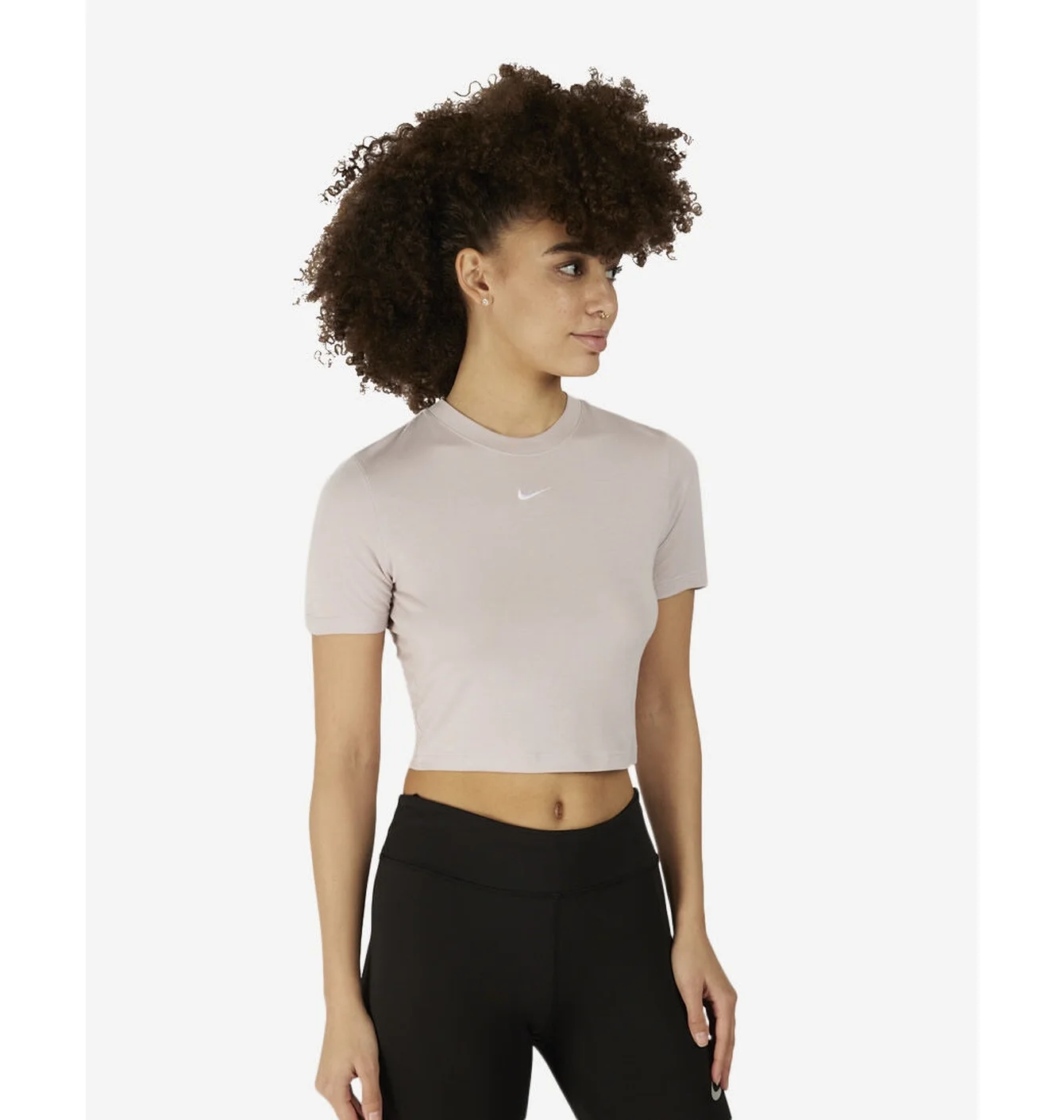 Футболка жіноча Nike Nsw Essential Slim Crop Tee Grey FB2873-019