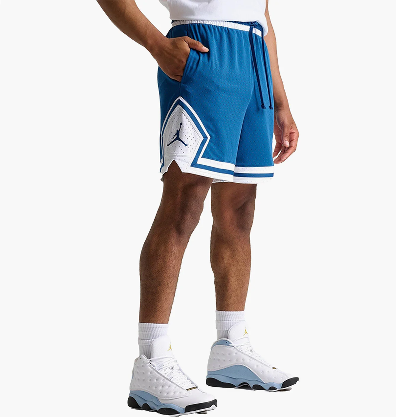 Шорти унісекс Air Jordan Dri-Fit Sport Diamond Basketball Shorts Blue DX1487-457