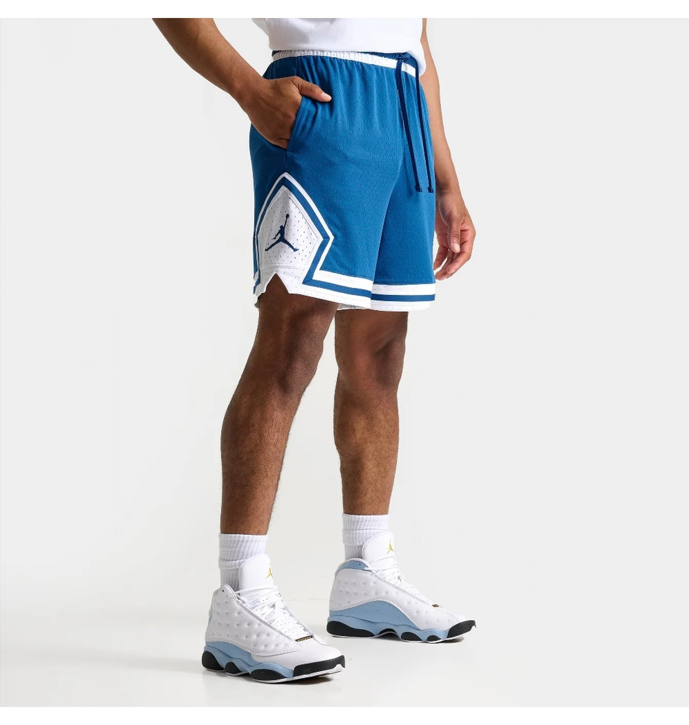 Шорти унісекс Air Jordan Dri-Fit Sport Diamond Basketball Shorts Blue DX1487-457