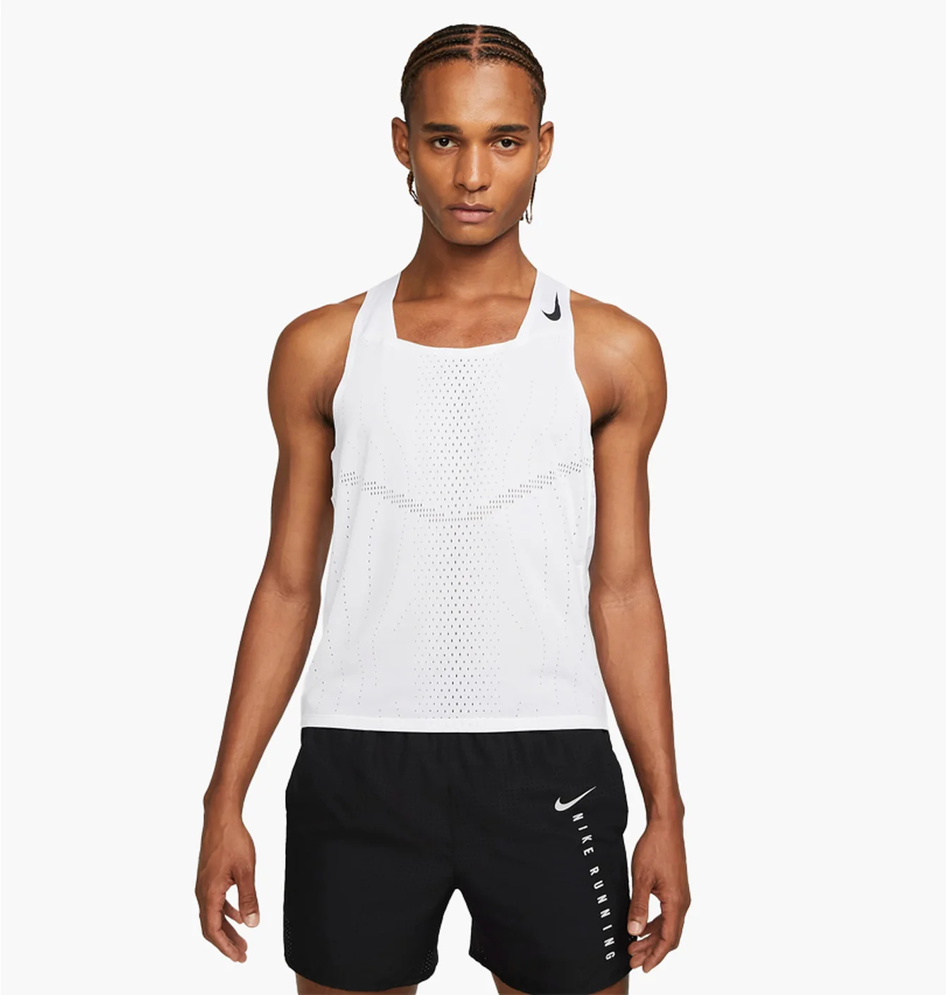 Майка чоловіча Nike Dri-Fit Adv Aeroswift White DM4624-100