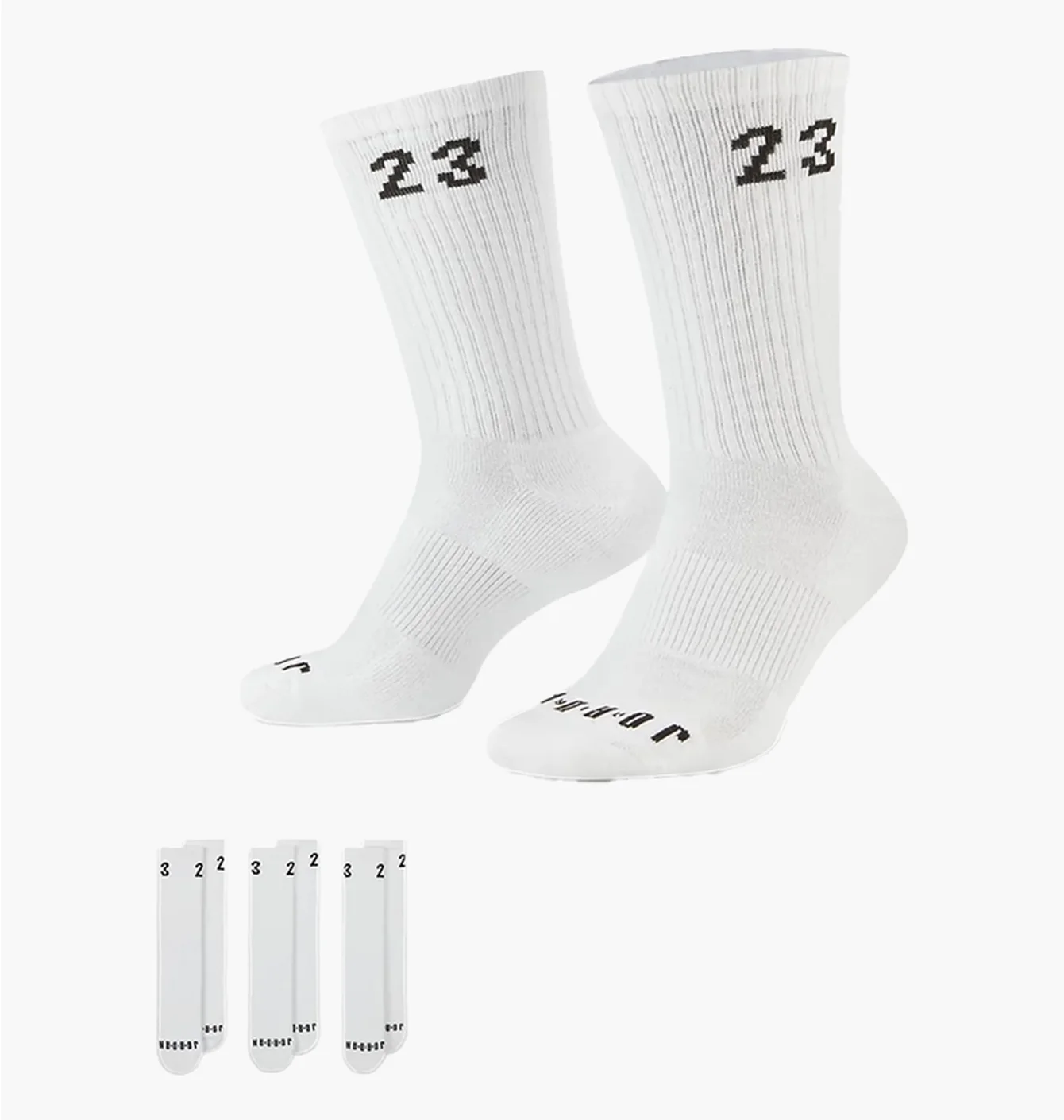 Шкарпетки унісекс Air Jordan U Essential Crew (3 пари) White DA5718-100