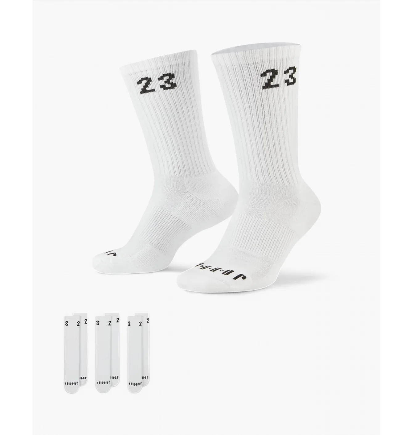 Шкарпетки унісекс Air Jordan U Essential Crew (3 пари) White DA5718-100