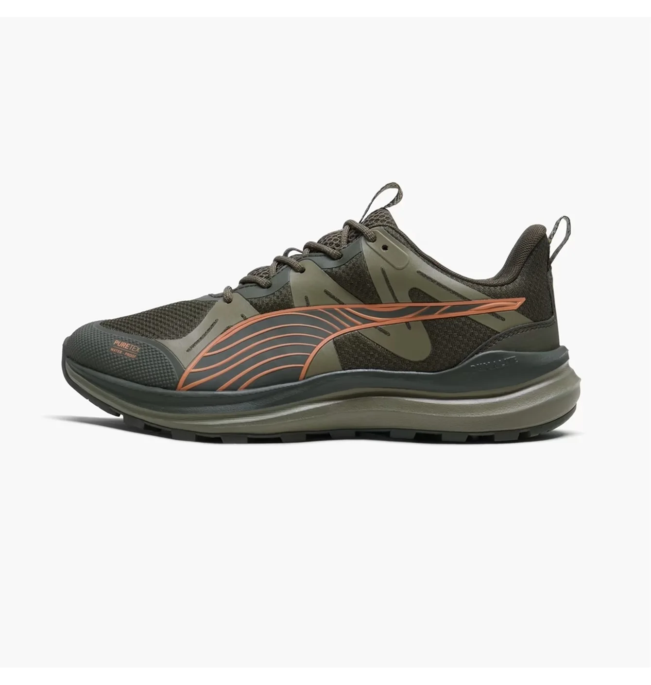Кросівки унісекс Puma Reflect Lite Trail Ptx Running Shoes Olive 310095-04