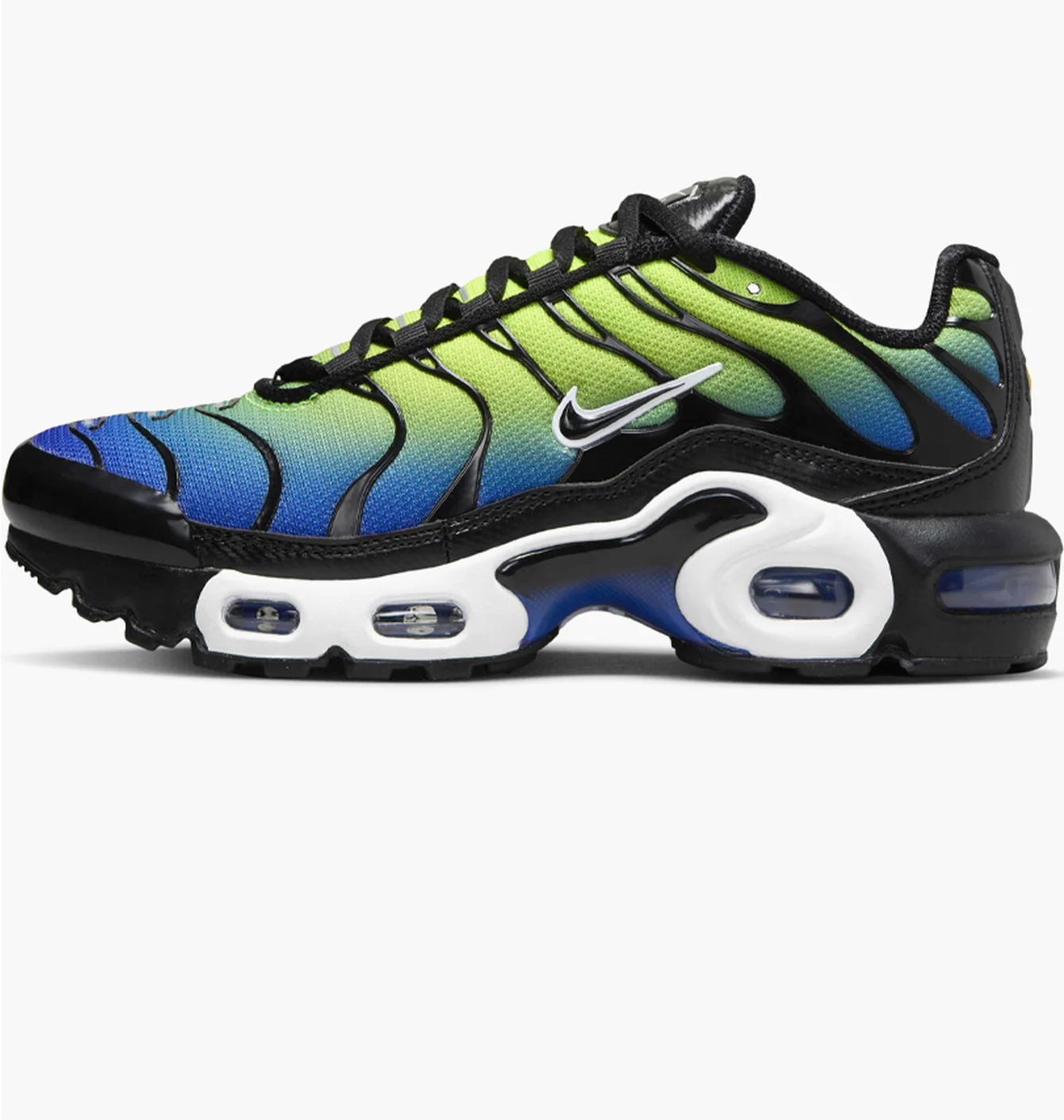 Кросівки дитячі Nike Air Max Plus Gs Black/Green HF0093-400