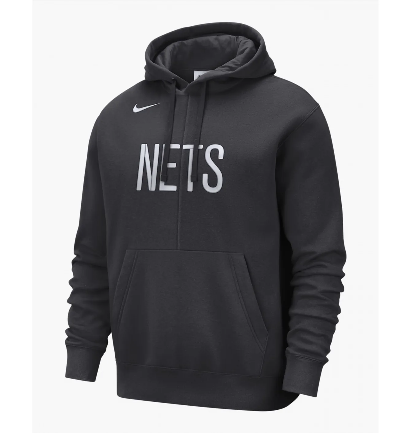 Худі чоловіче Nike Brooklyn Nets Courtside Black Dr9318-060