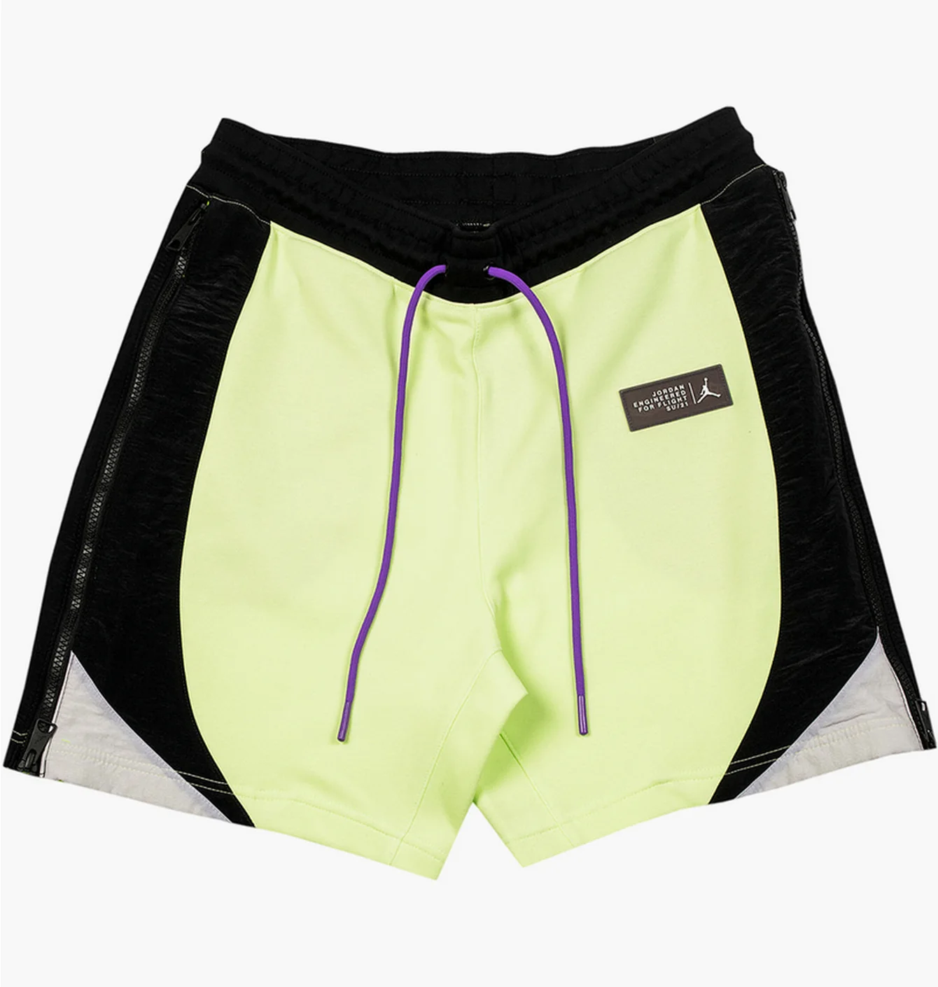 Шорти чоловічі Air Jordan 23 Engineered Fleece Shorts Lime Green/Black CZ4822-383