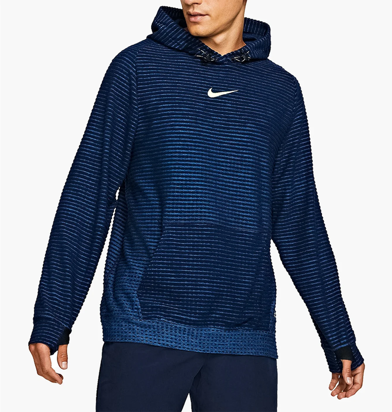 Худі чоловіче Nike Pro Therma-Fit Adv Blue DD1707-451