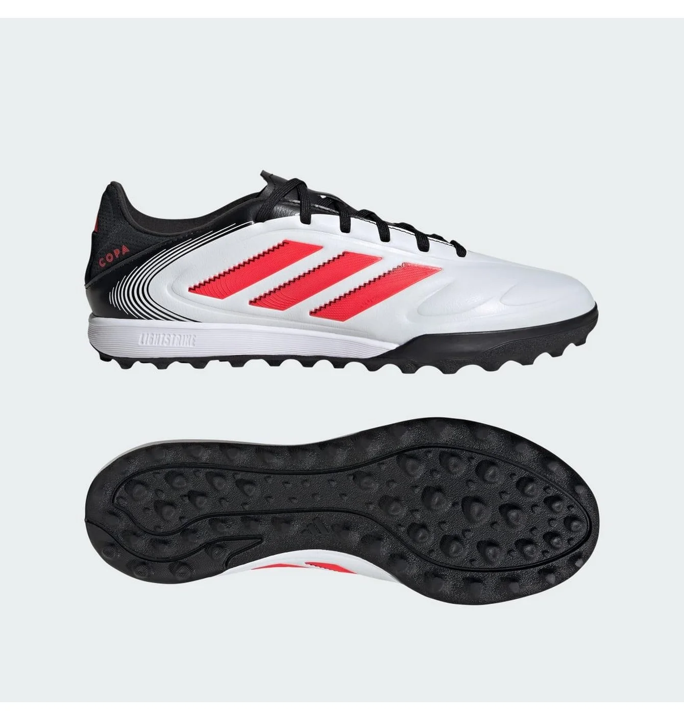 Сороконіжки унісекс Adidas Copa Pure 3 League Turf Performance White ID9044