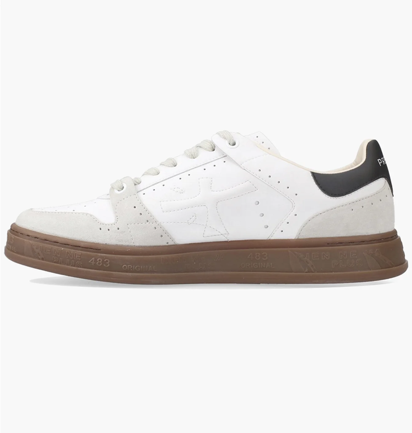 Кросівки чоловічі Premiata Quinn Var.7098 White/Beige QUINN-7098
