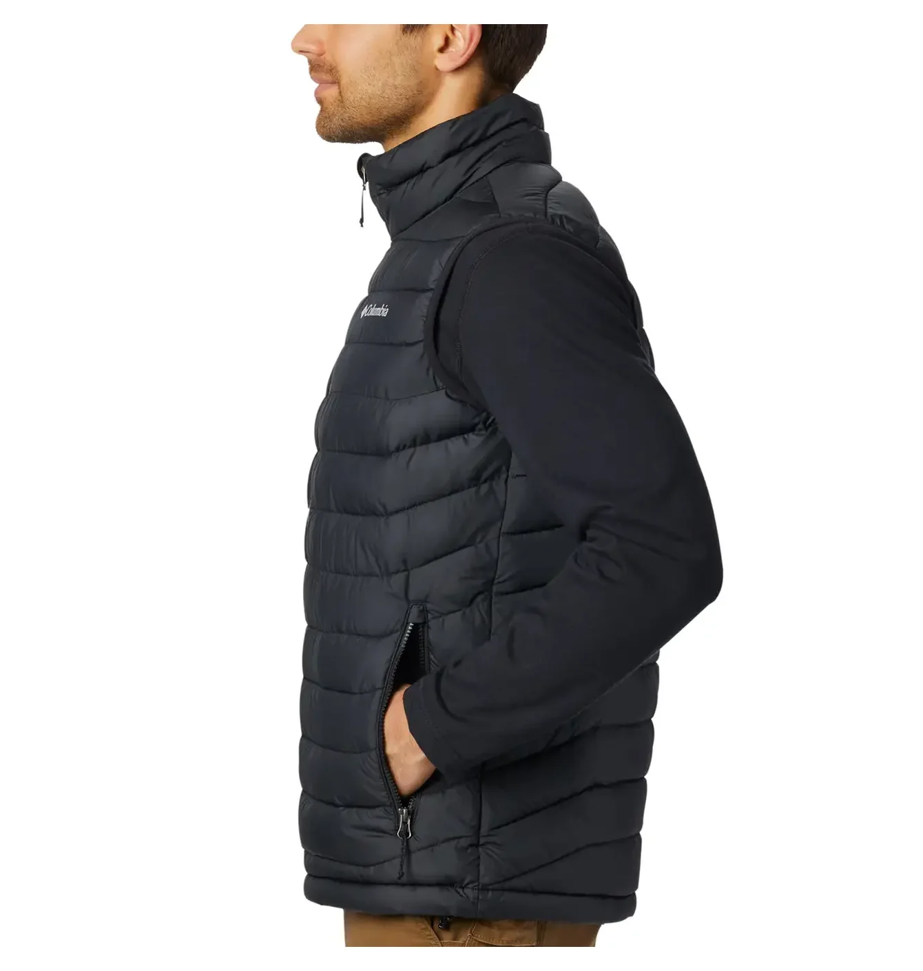 Жилетка чоловіча Columbia Powder Lite Vest Black 1748031-010