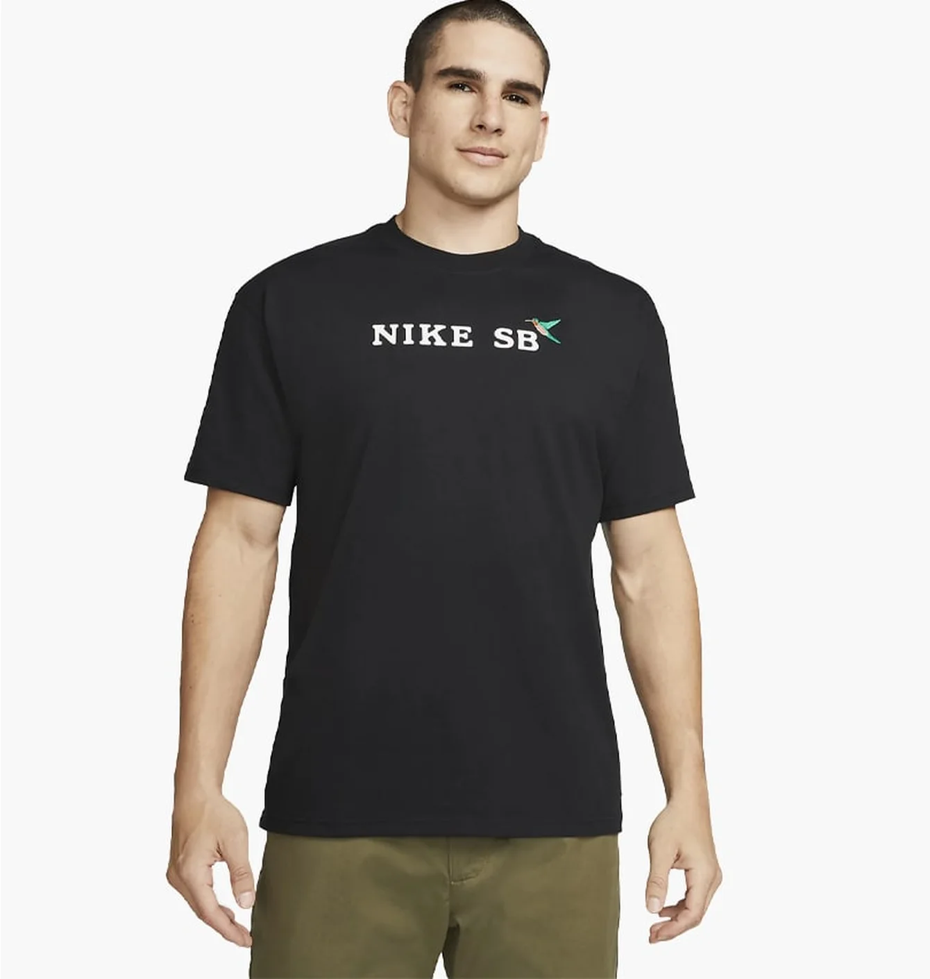 Футболка чоловіча Nike M Nk Sb Tee Hummingbird Black DN7291-010