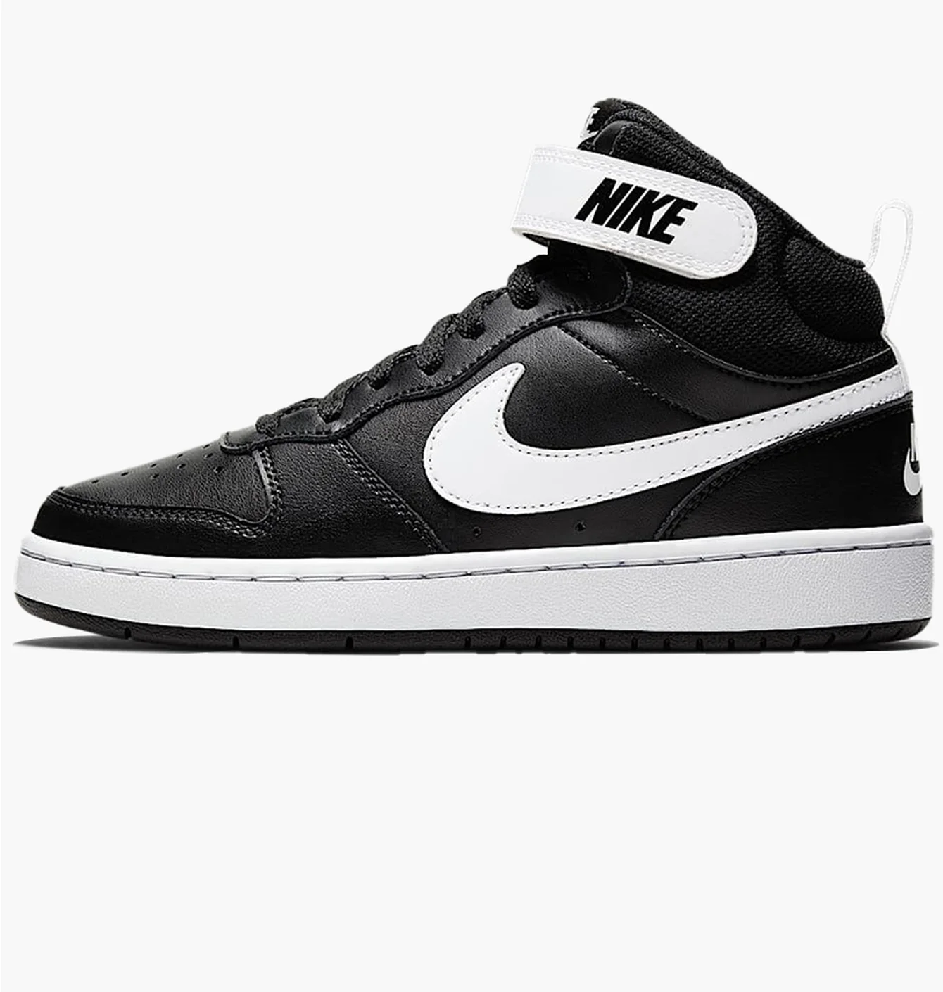 Кросівки дитячі Nike Court Borough Mid 2 Black/White CD7782-010