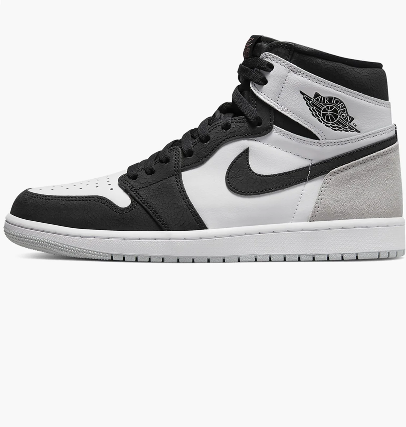Кросівки чоловічі Air Jordan 1 Retro High Og Black/Grey 555088-108