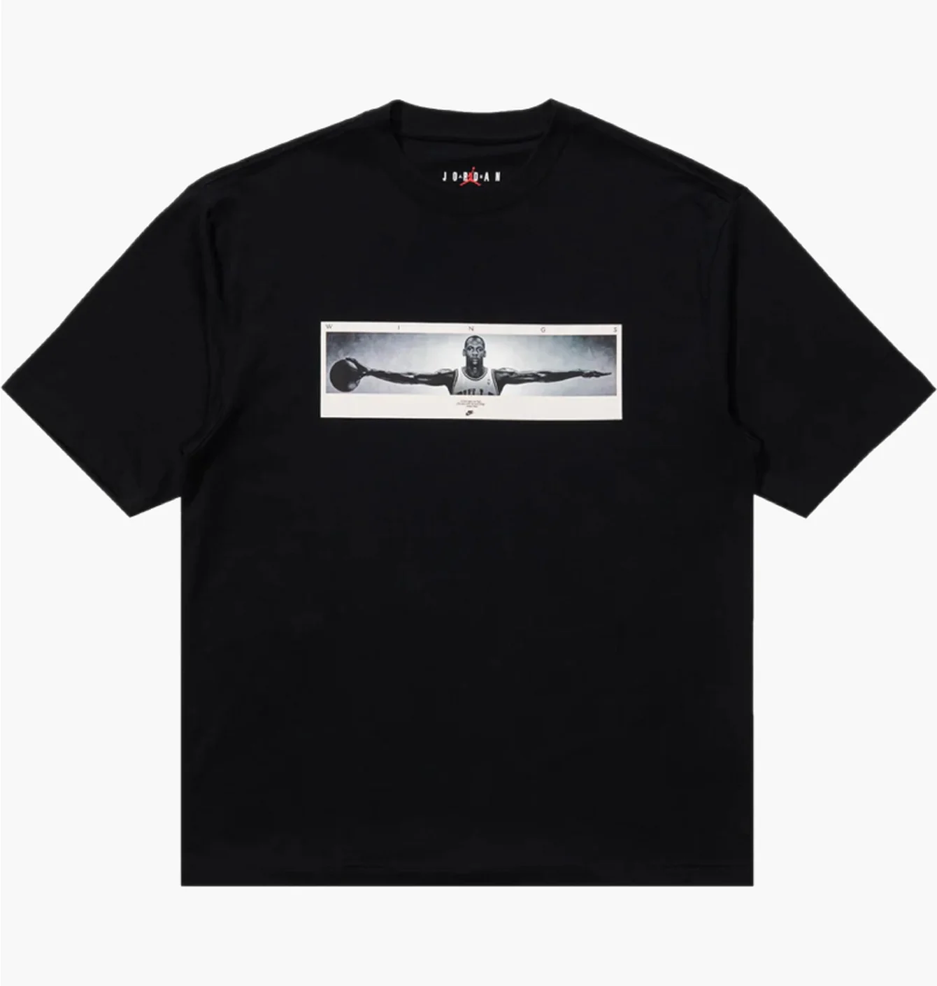 Футболка чоловіча Air Jordan Wings Photo Black IF5617-010