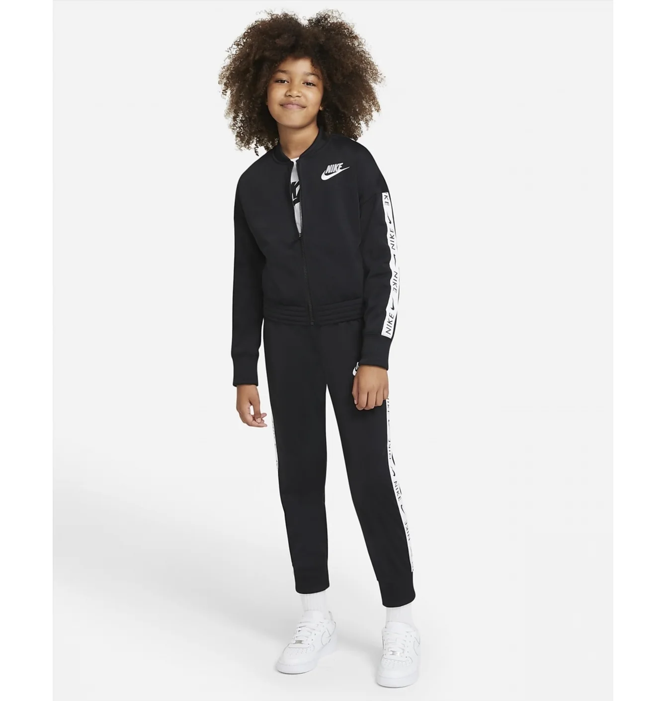 Вітровка дитяча Nike G Nsw Trk Suit Tricot Black CU8374-010