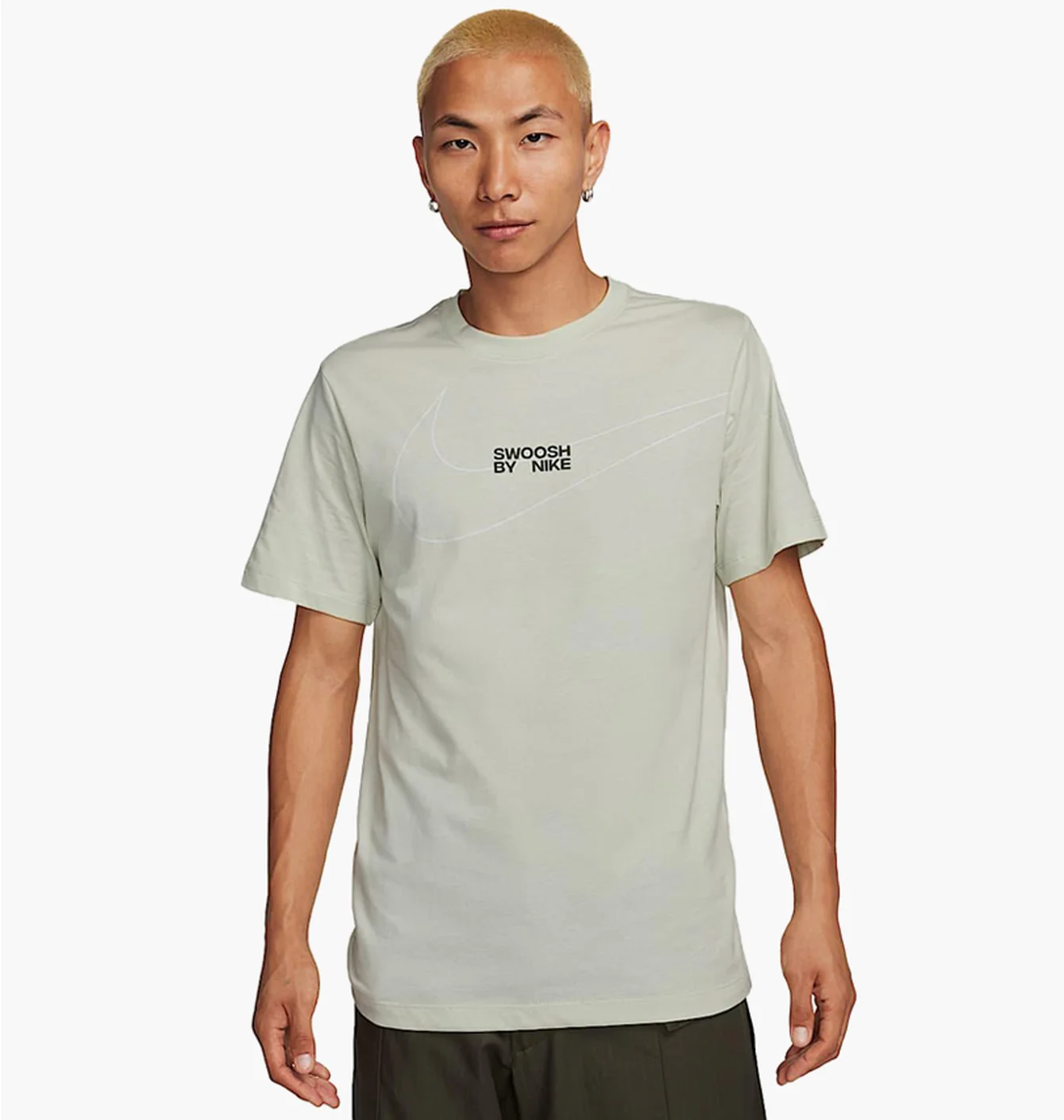 Футболка чоловіча Nike Swoosh T-Shirt Green FQ3785-020